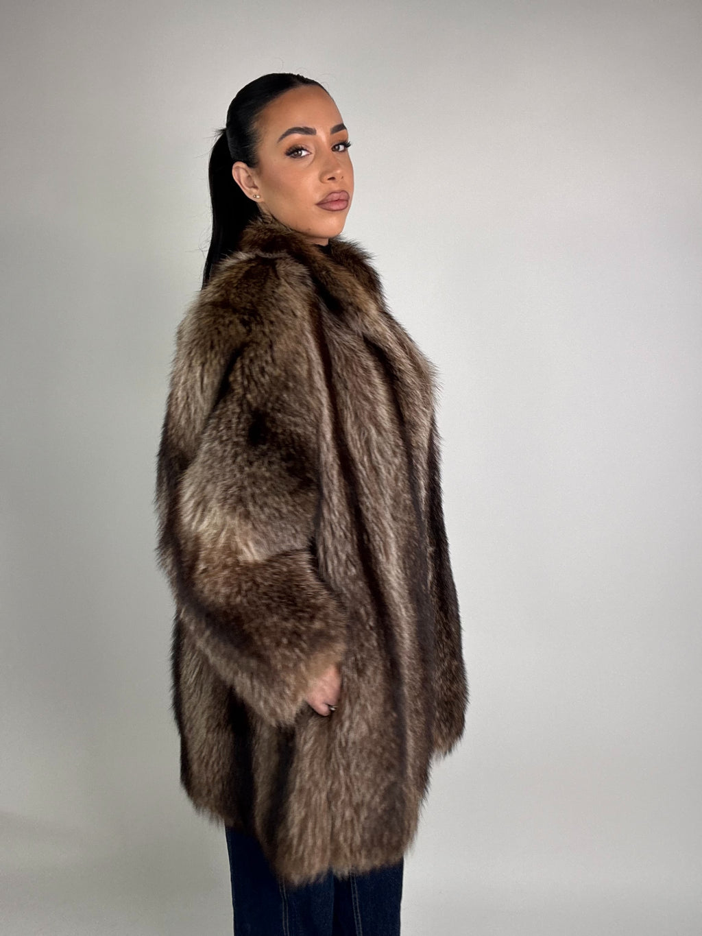 Cappotto in marmotta N462