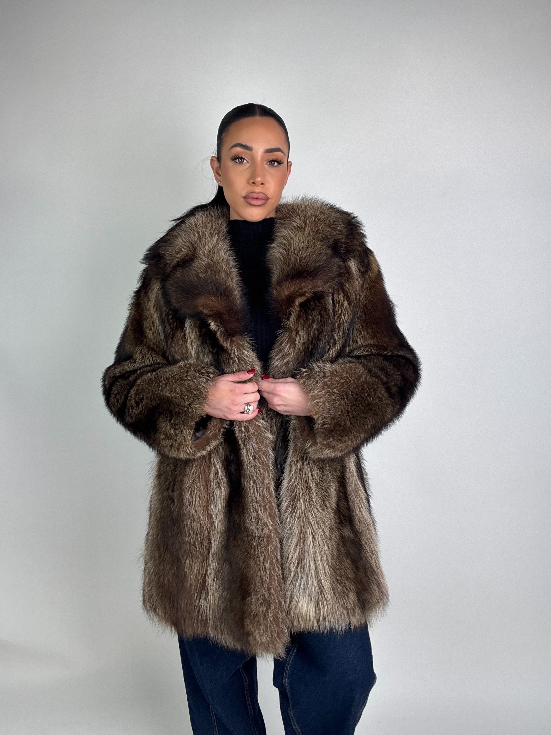 Cappotto in marmotta N463