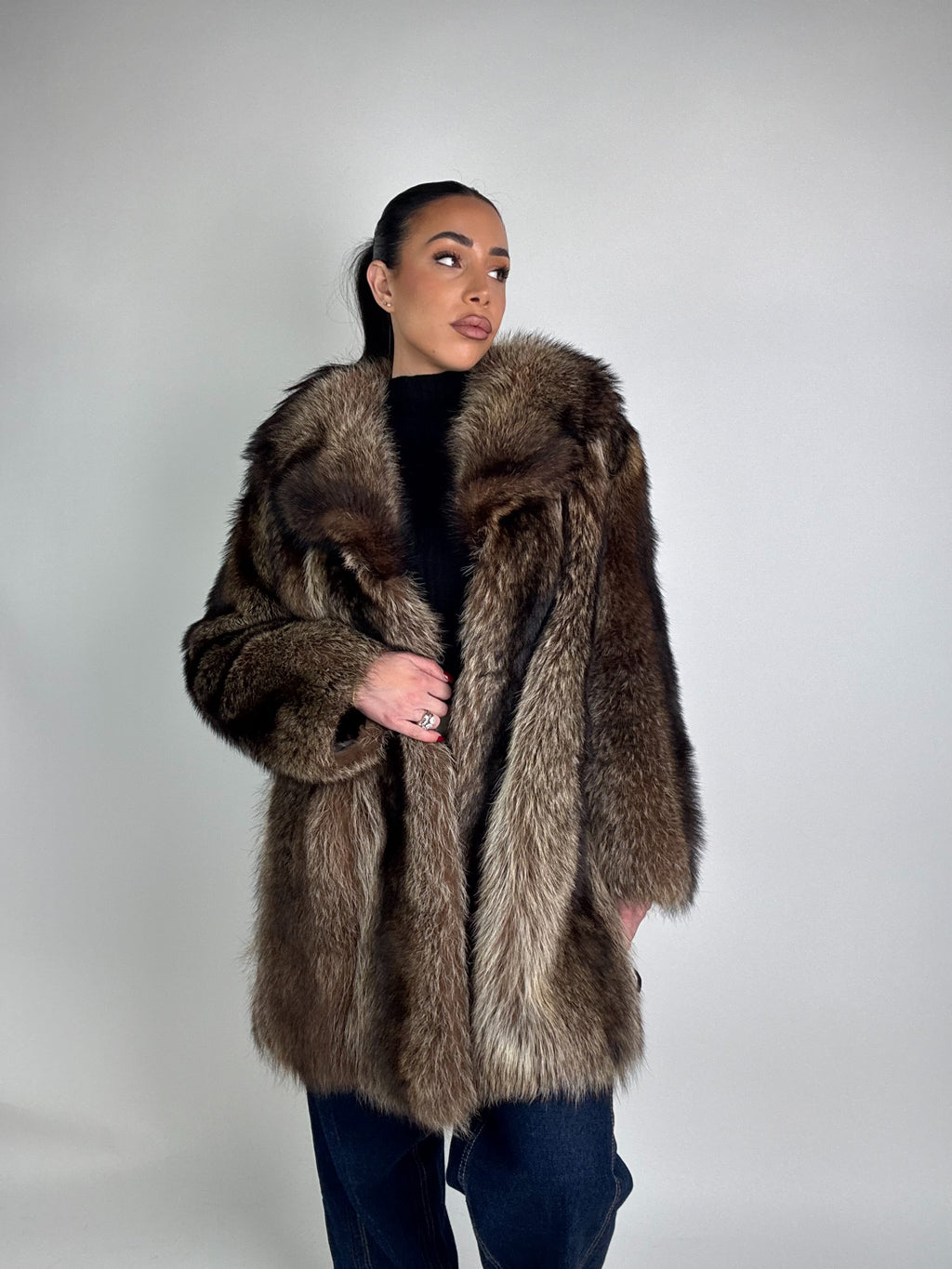 Cappotto in marmotta N463
