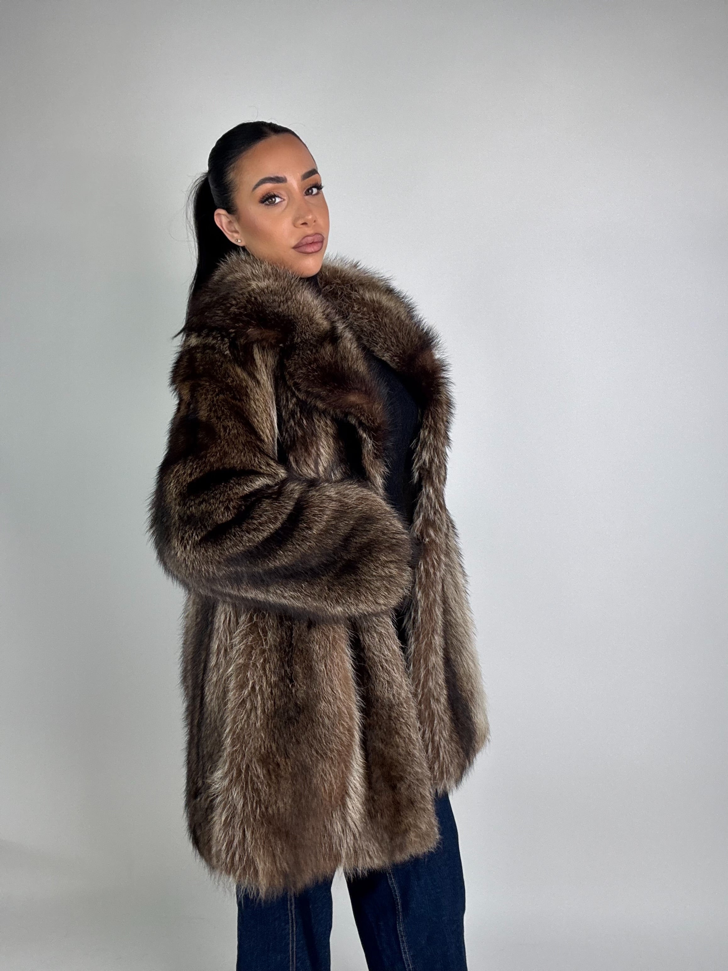 Cappotto in marmotta N463