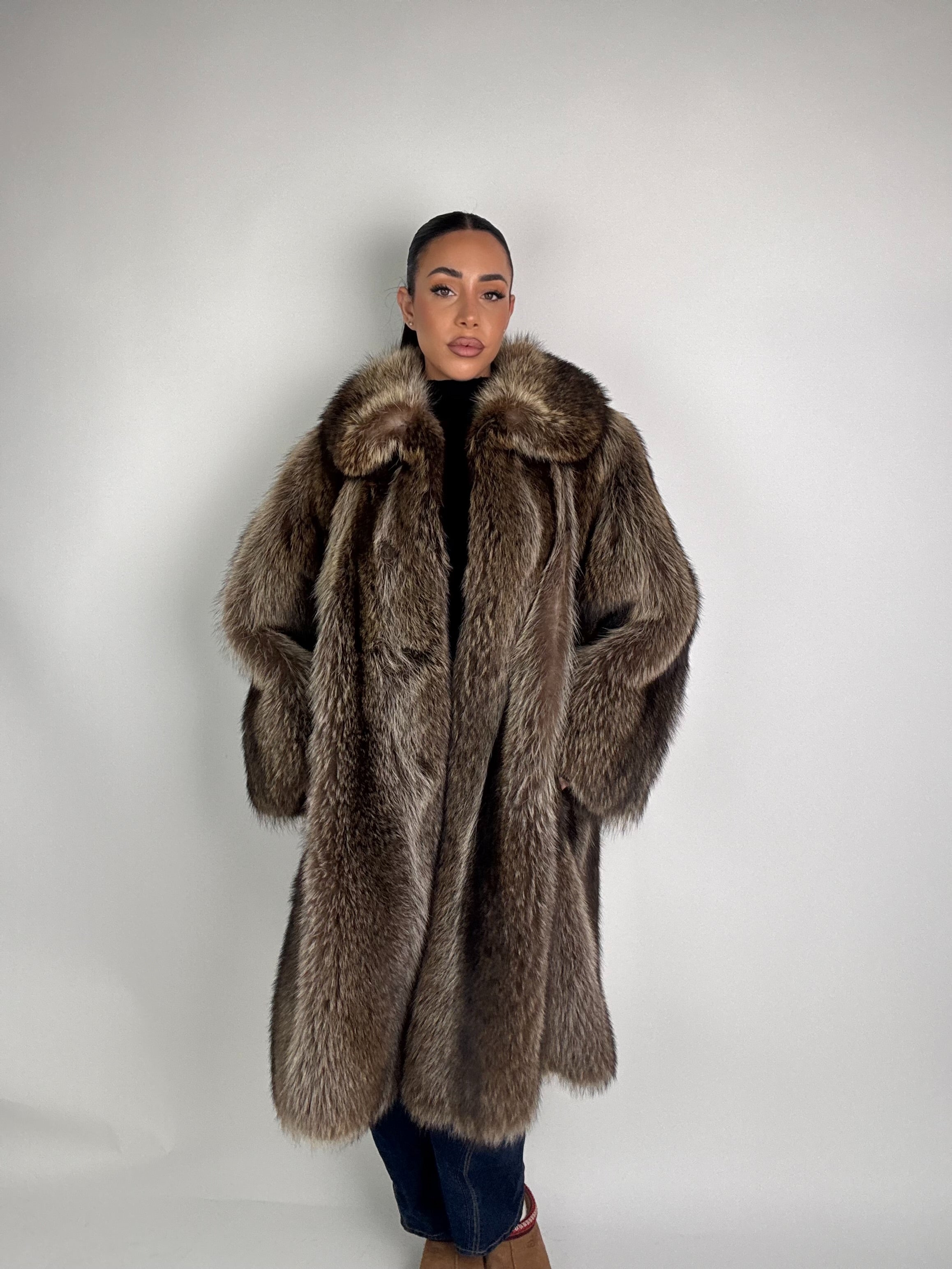 Cappotto in marmotta N464
