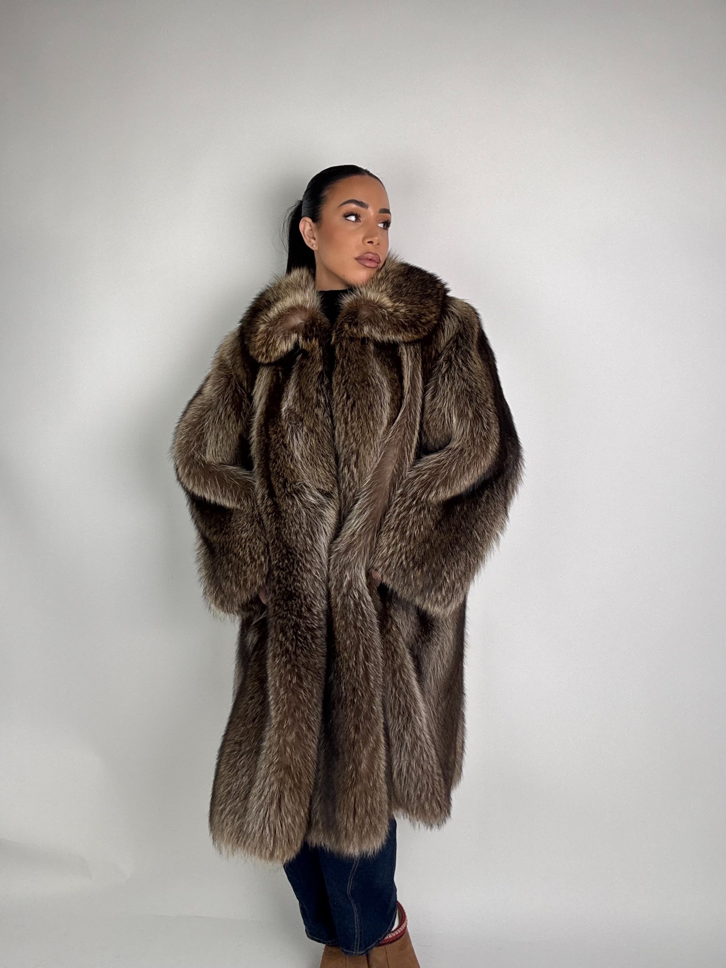 Cappotto in marmotta N464