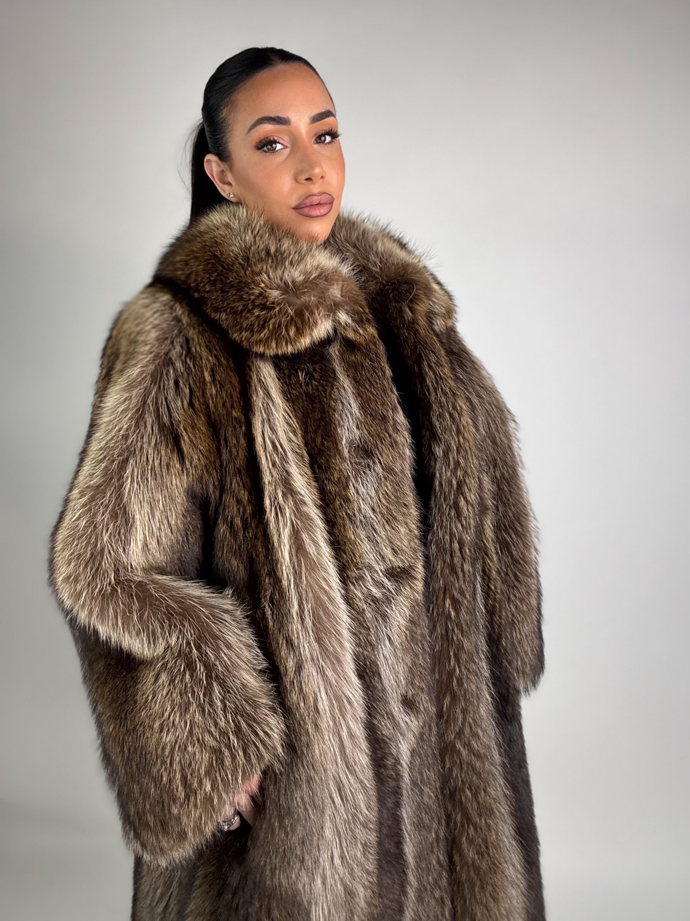 Cappotto in marmotta N464