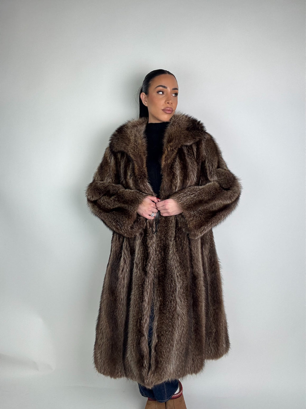 Cappotto in marmotta N465
