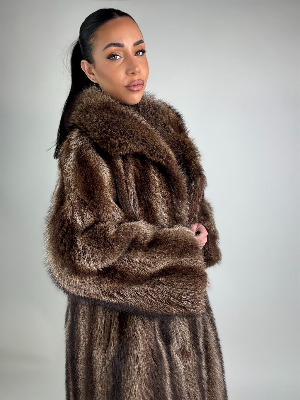 Cappotto in marmotta N465