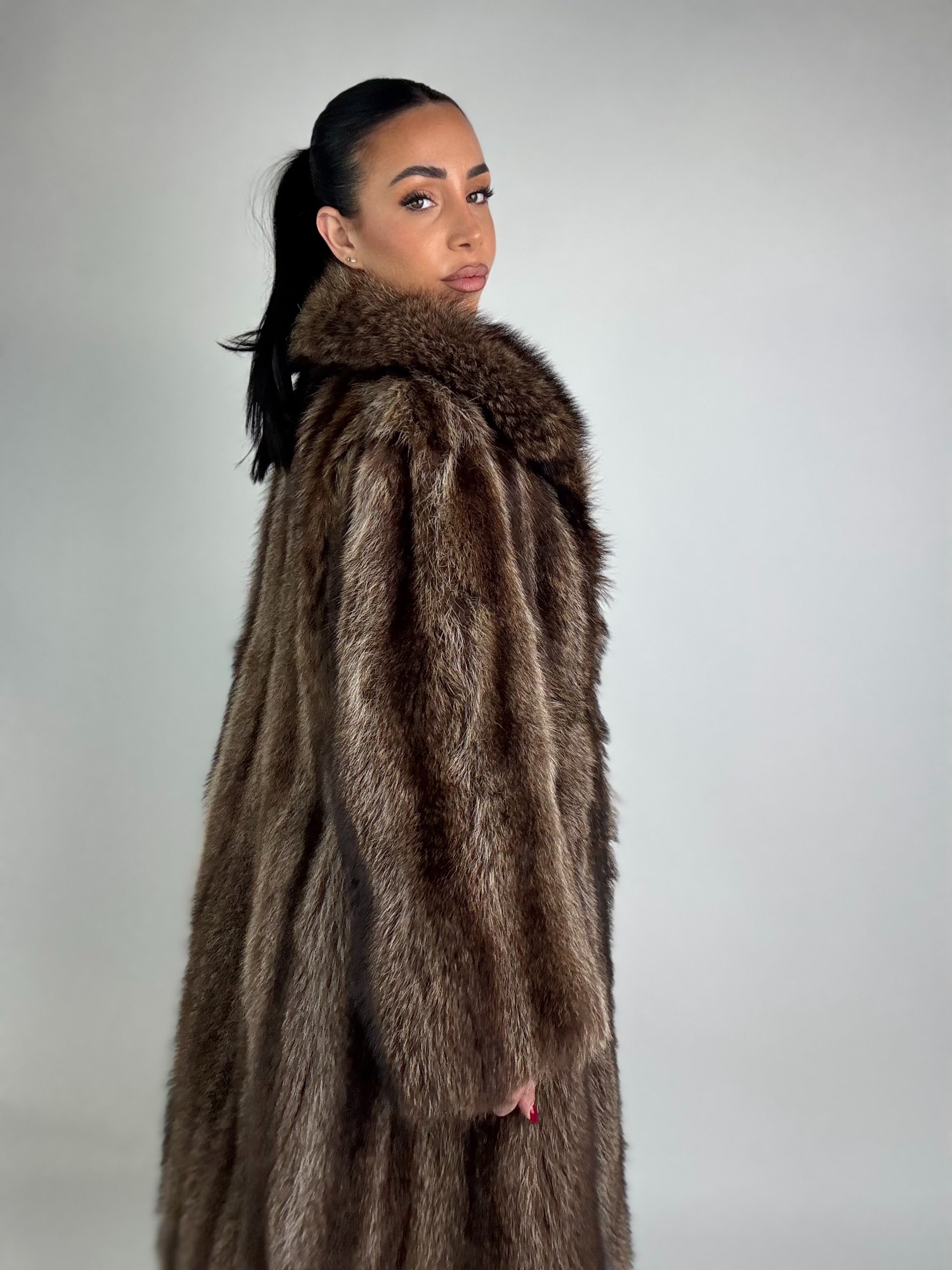Cappotto in marmotta N465