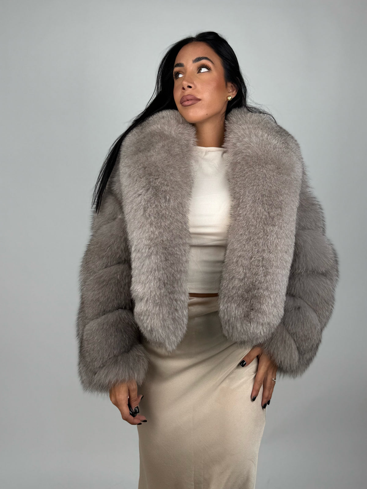 Mink Bomber Jacket
