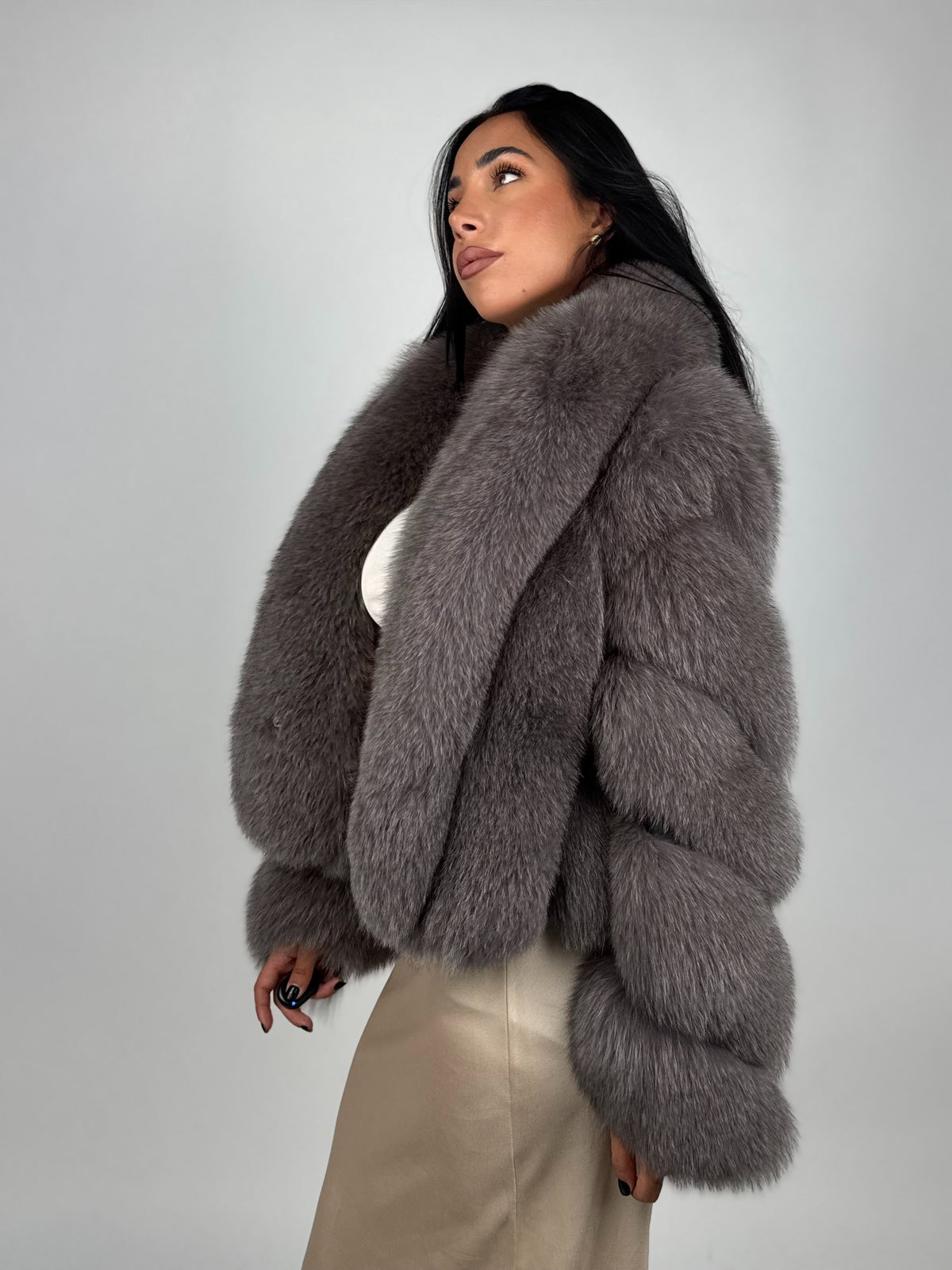 Mink Bomber Jacket