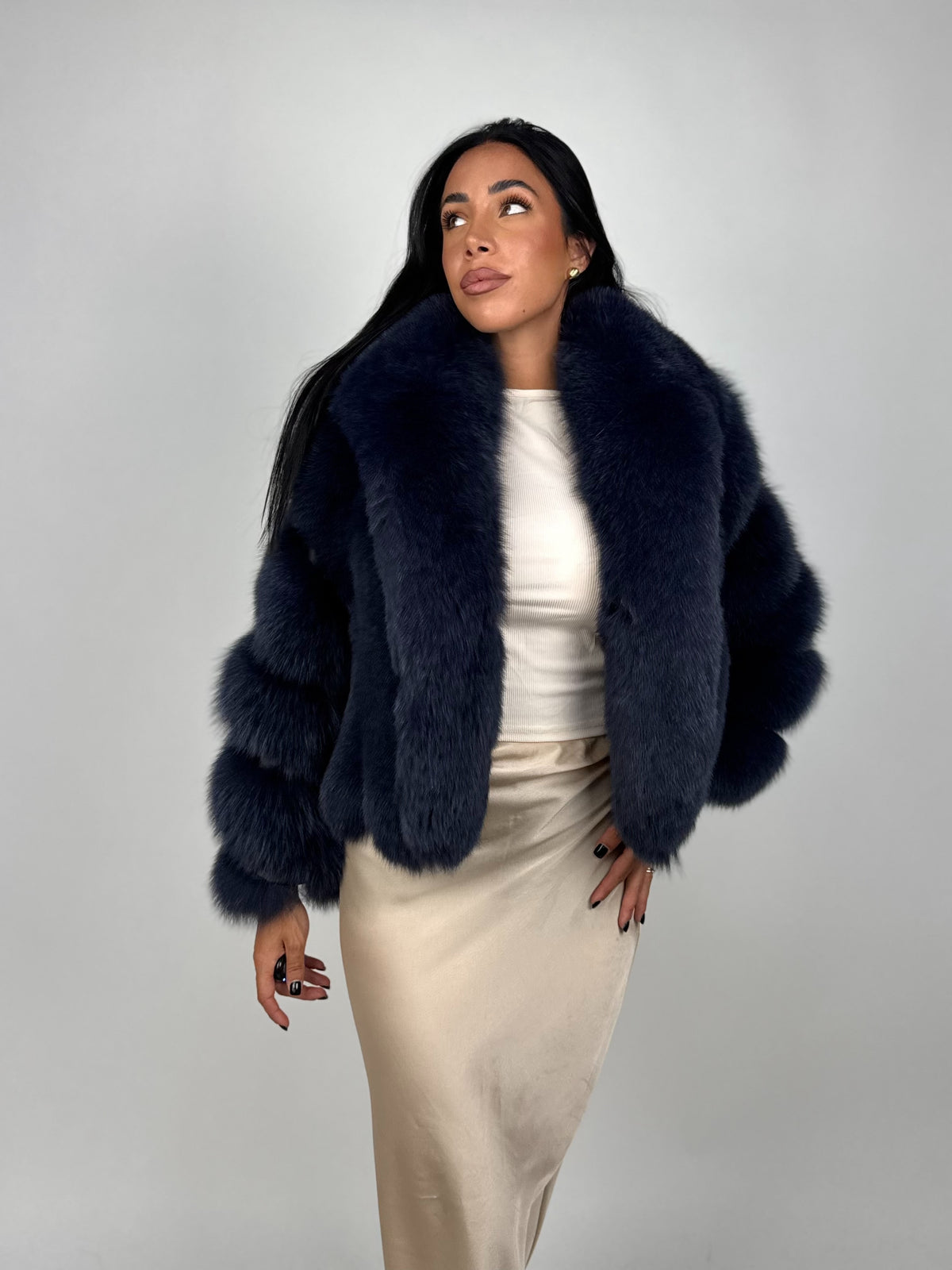 Mink Bomber Jacket