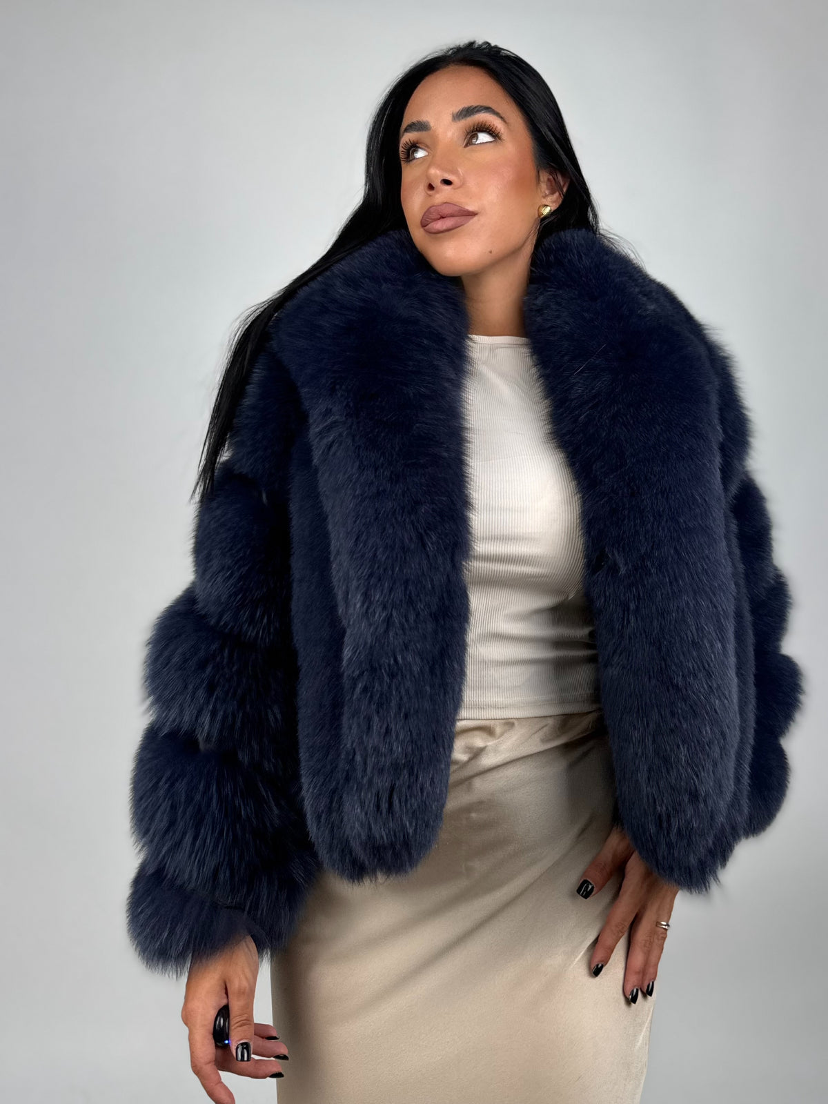 Mink Bomber Jacket