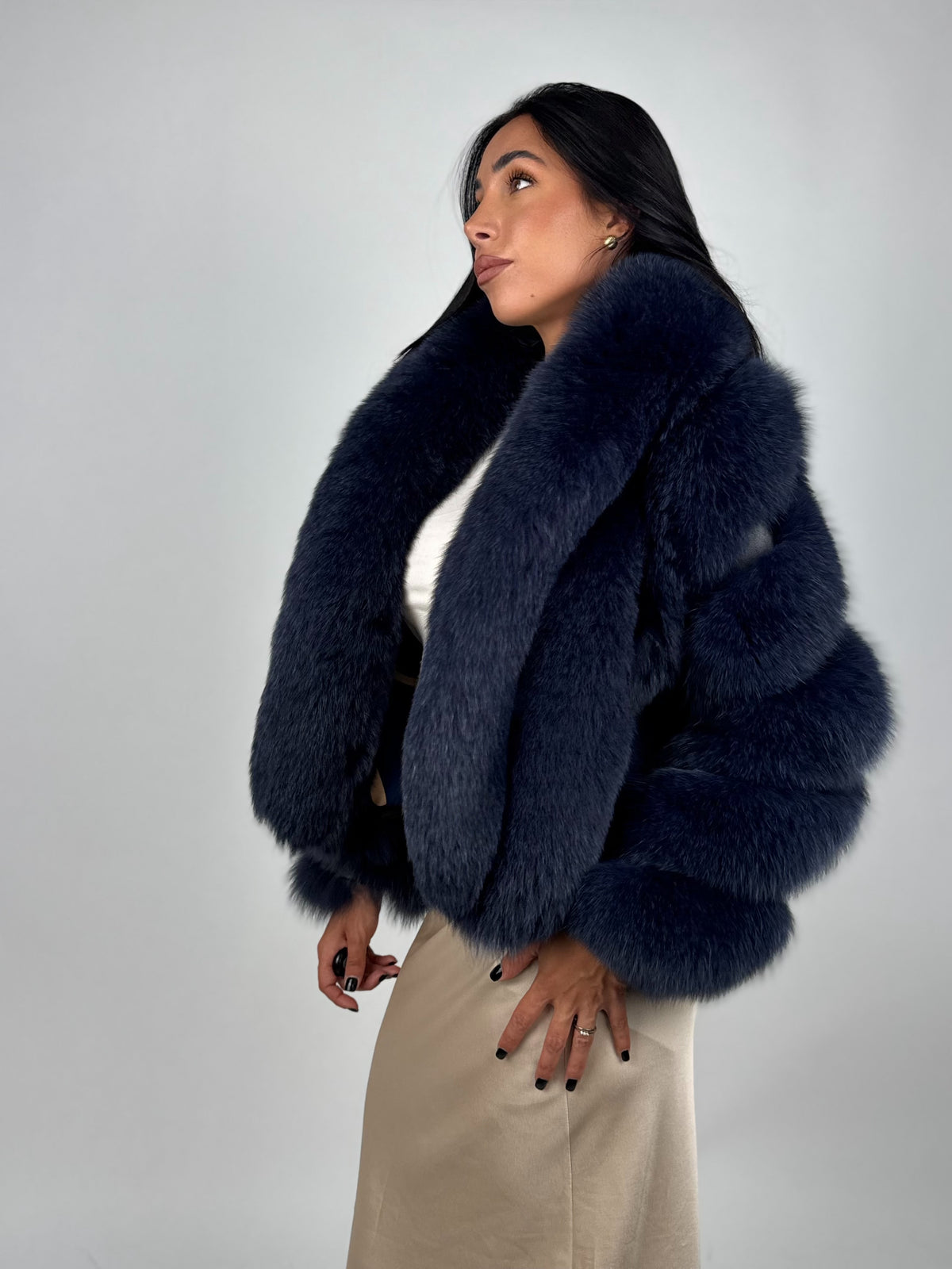 Mink Bomber Jacket