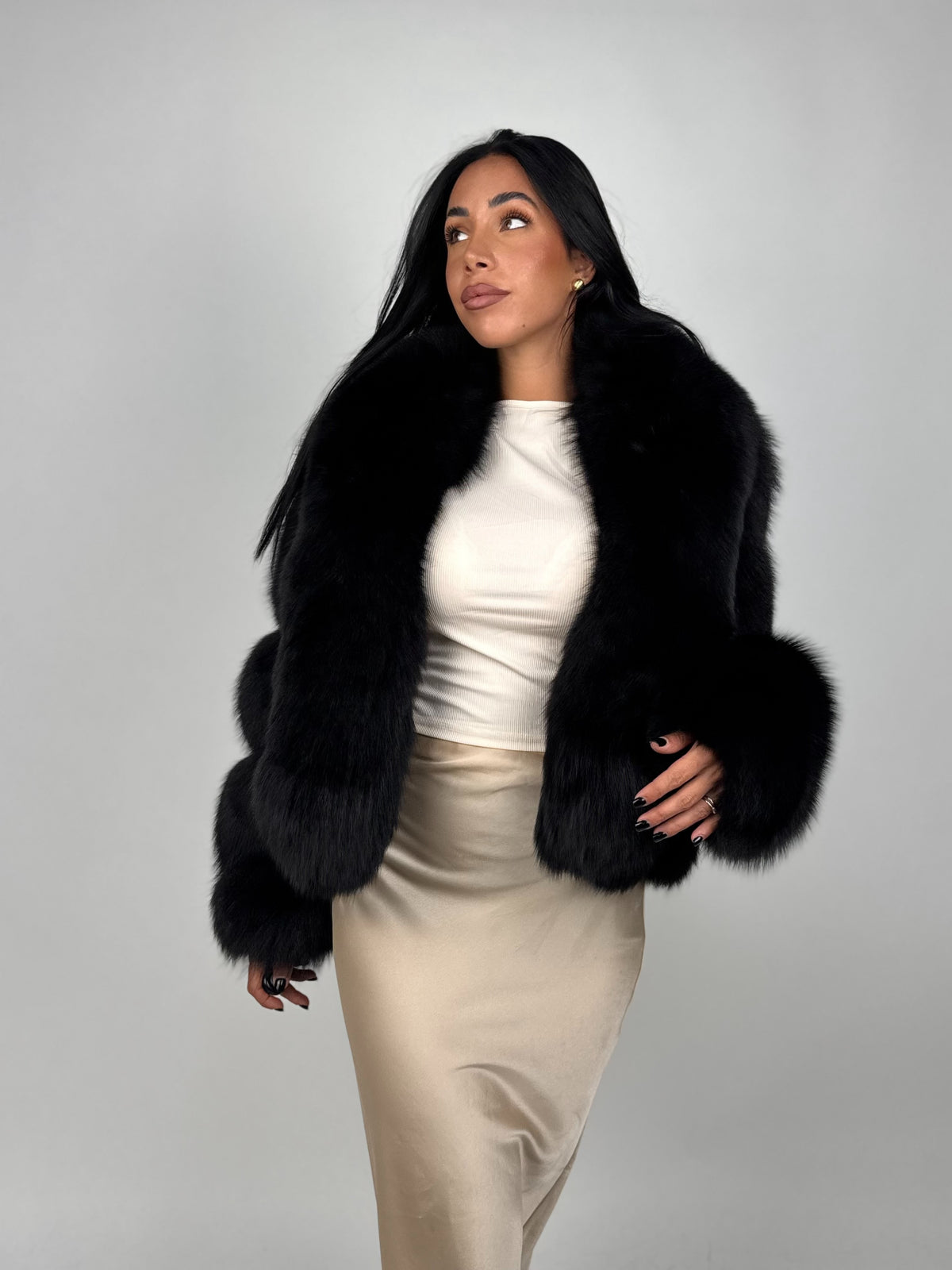 Mink Bomber Jacket