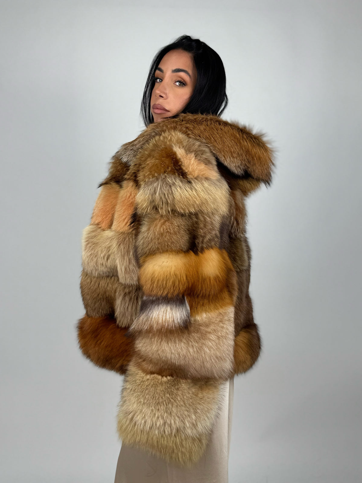 Mink Bomber Jacket