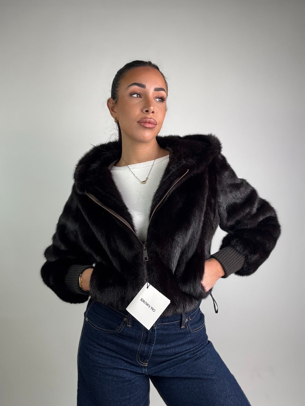 Bomber in visone N51