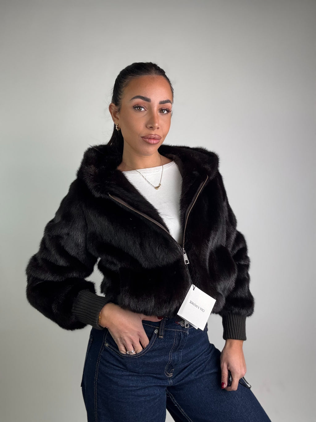 Bomber in visone N51