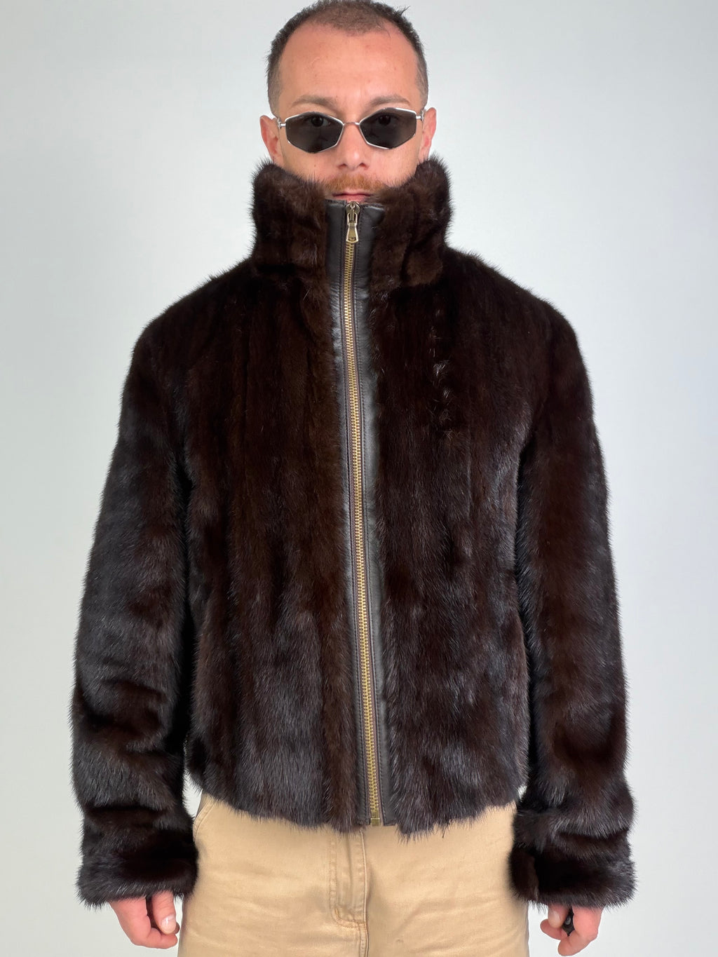 Bomber in visone N152