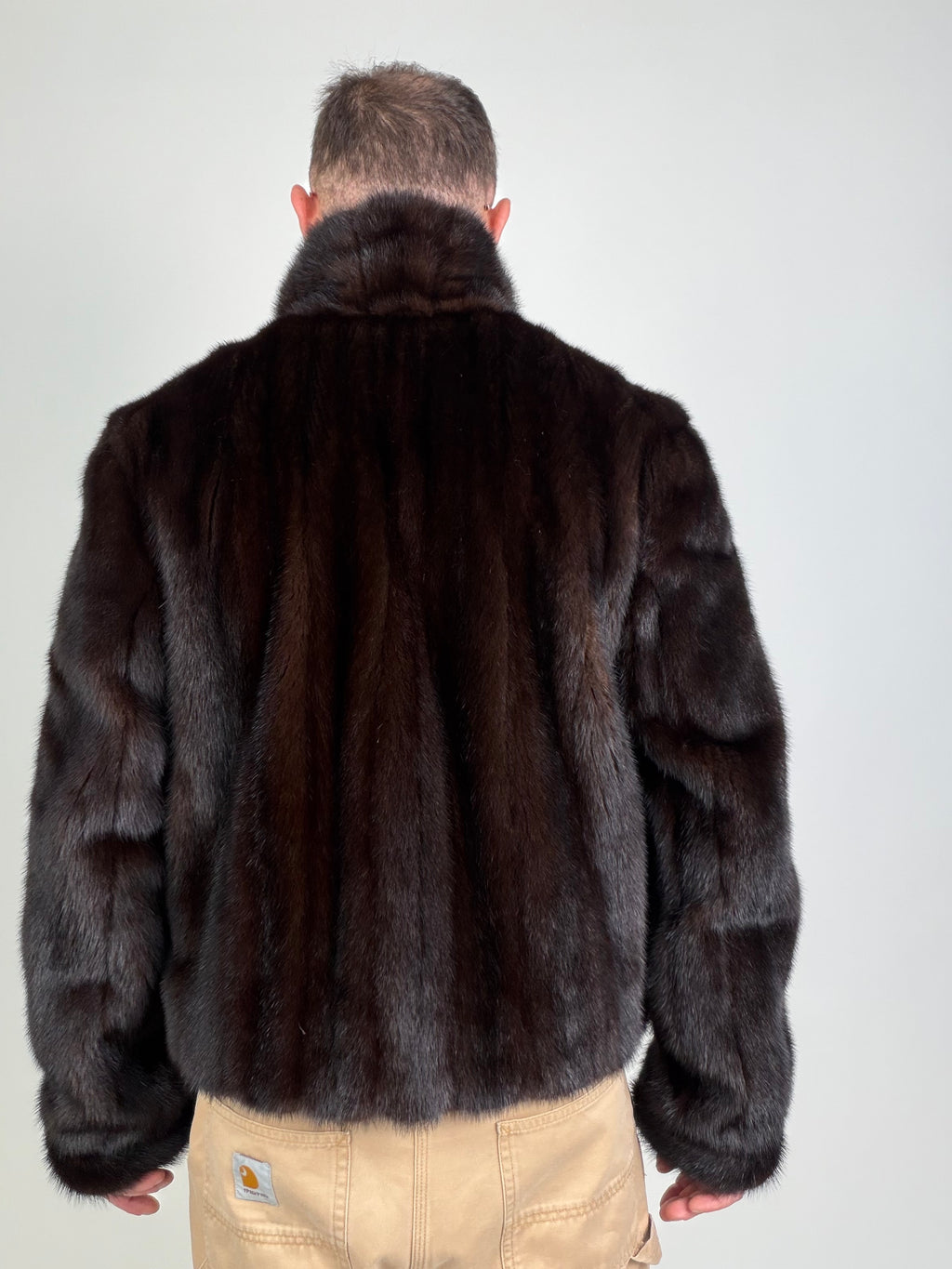 Bomber in visone N152