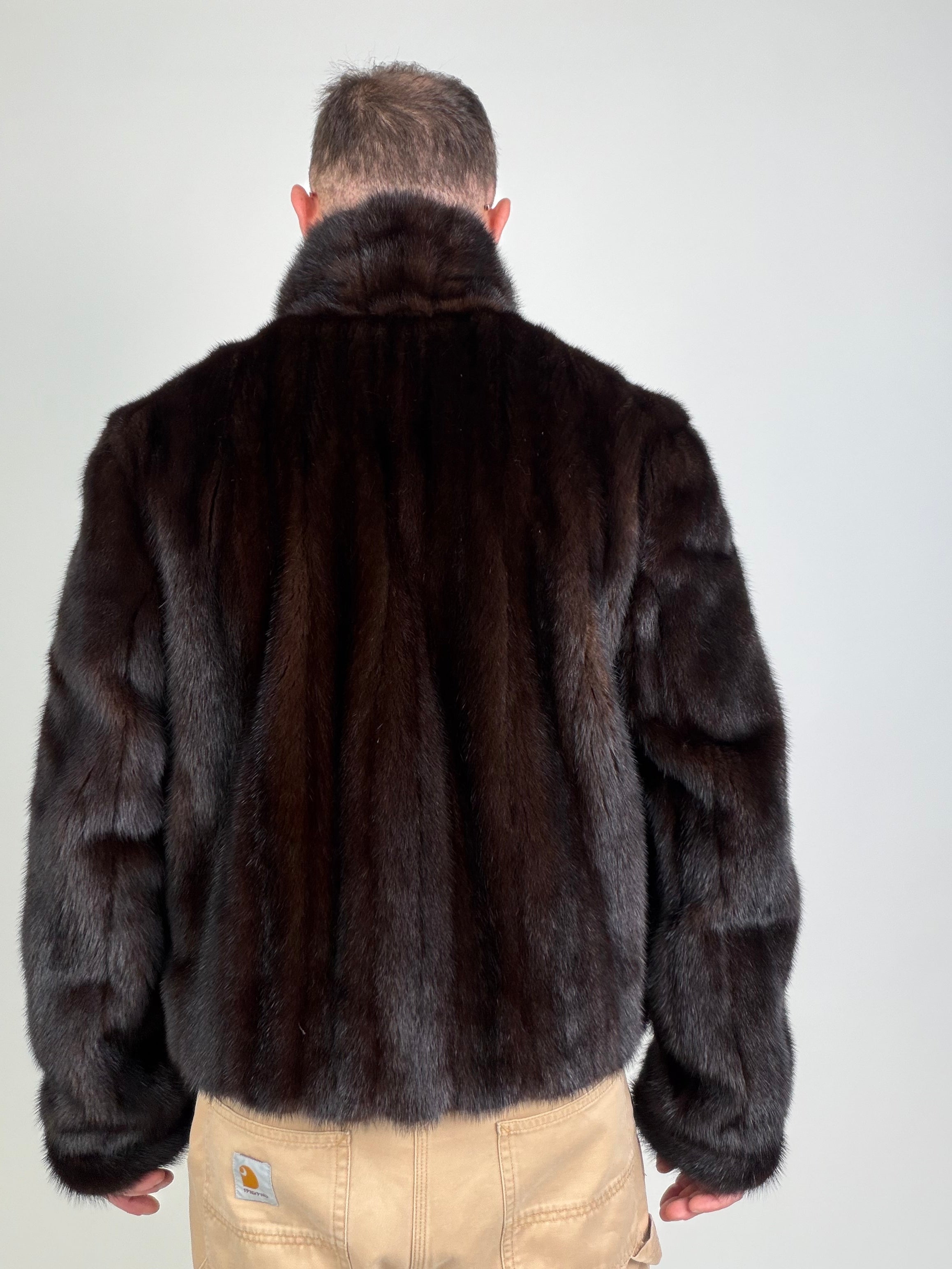 Bomber in visone N152