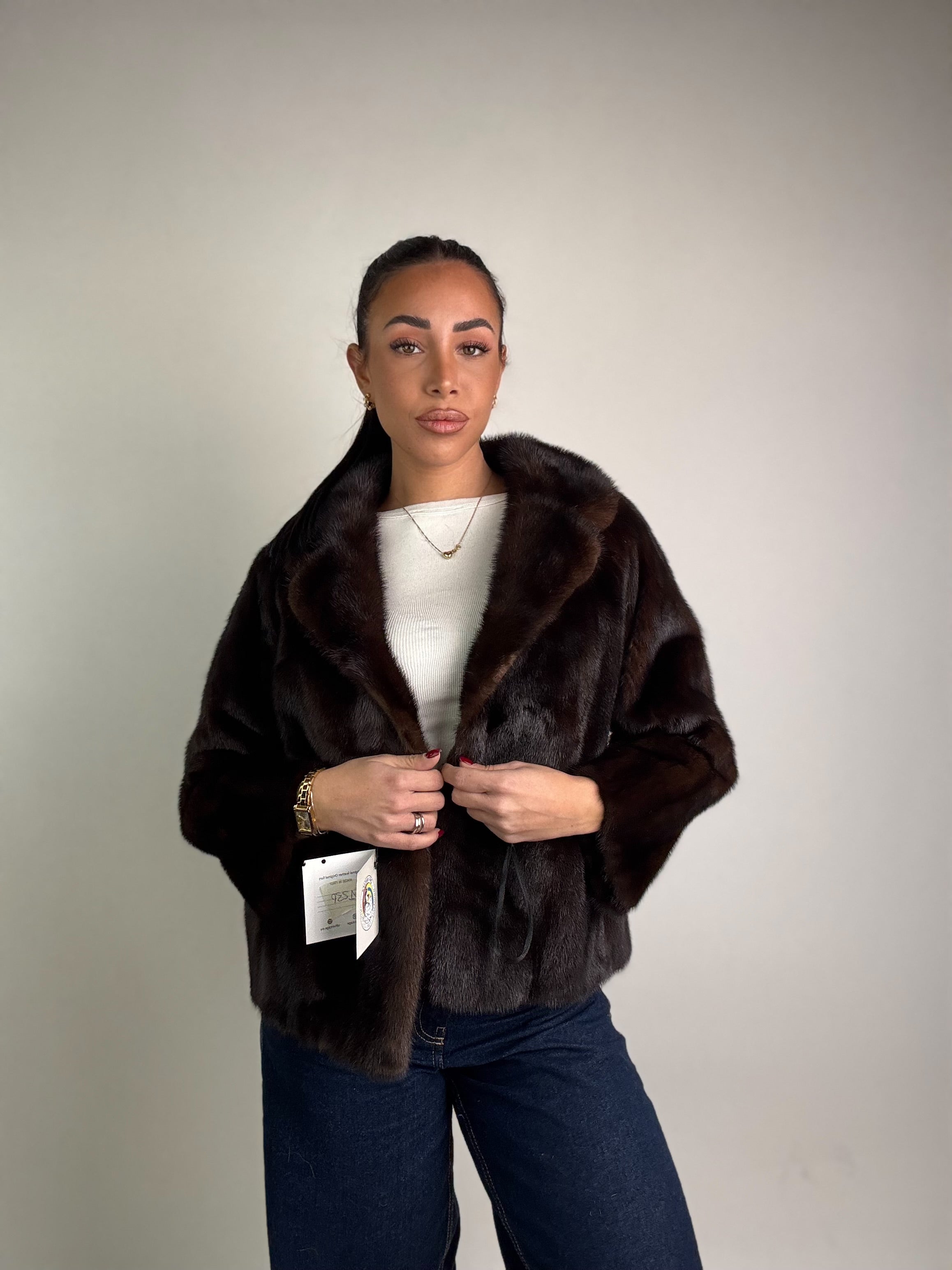 Bolerino in visone N123