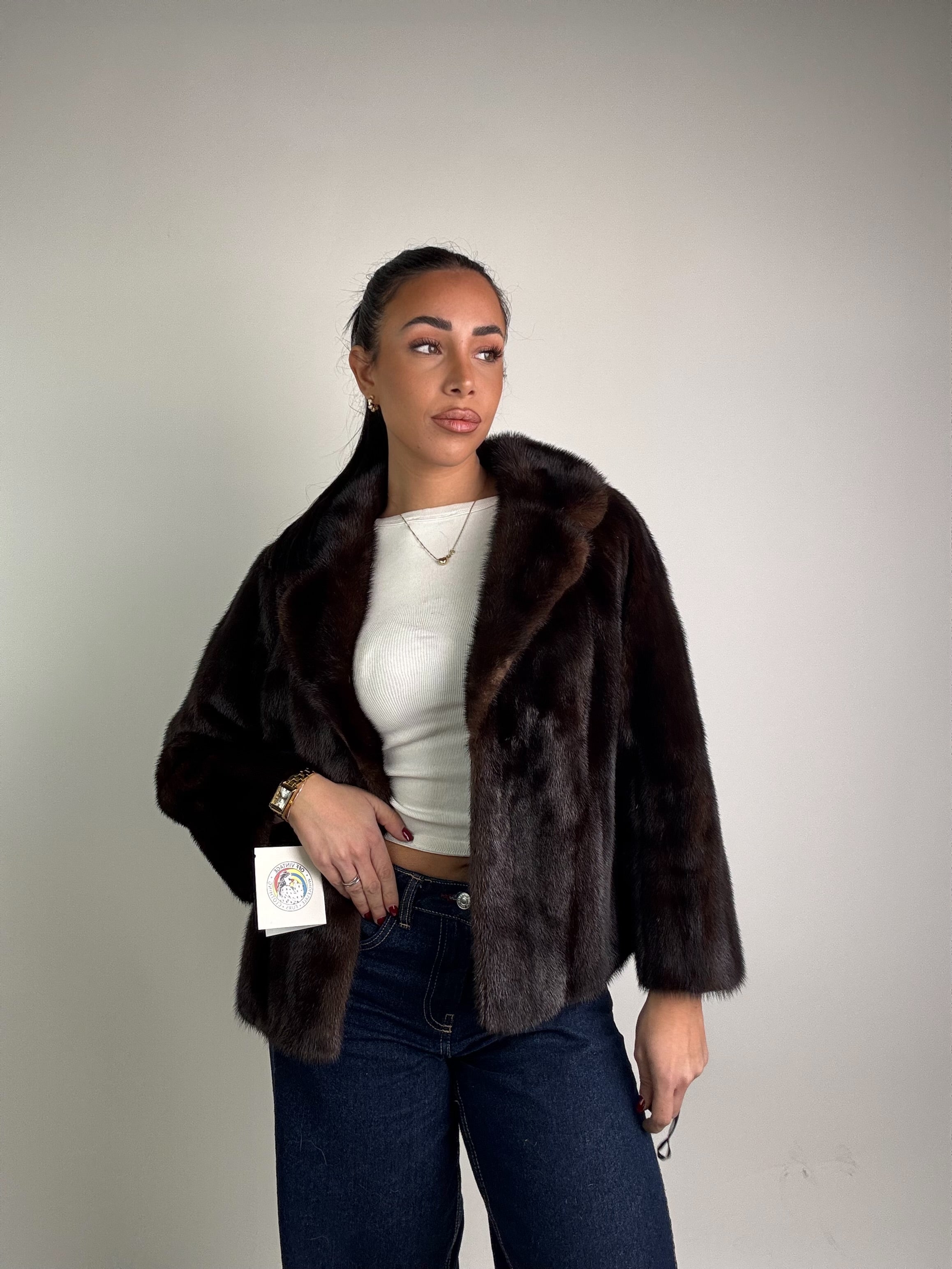 Bolerino in visone N123