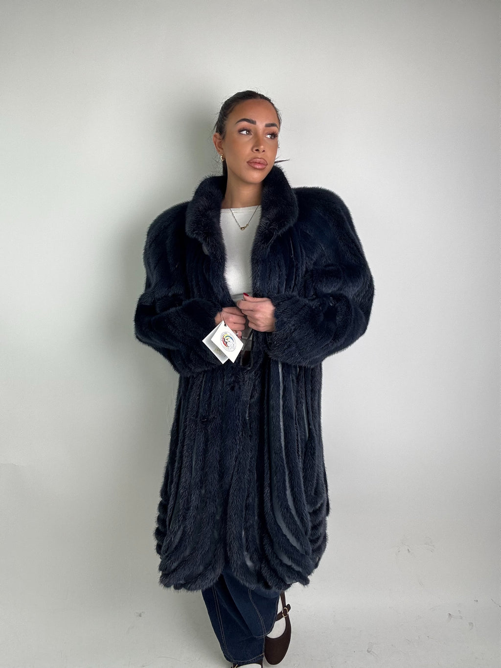 Cappotto in visone N291