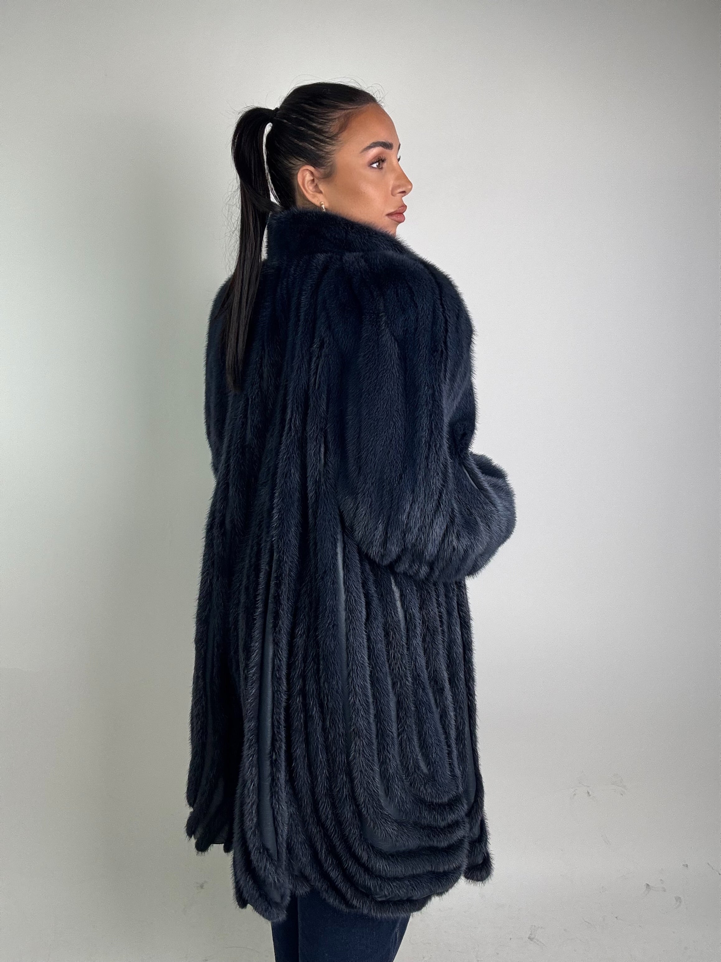 Cappotto in visone N291