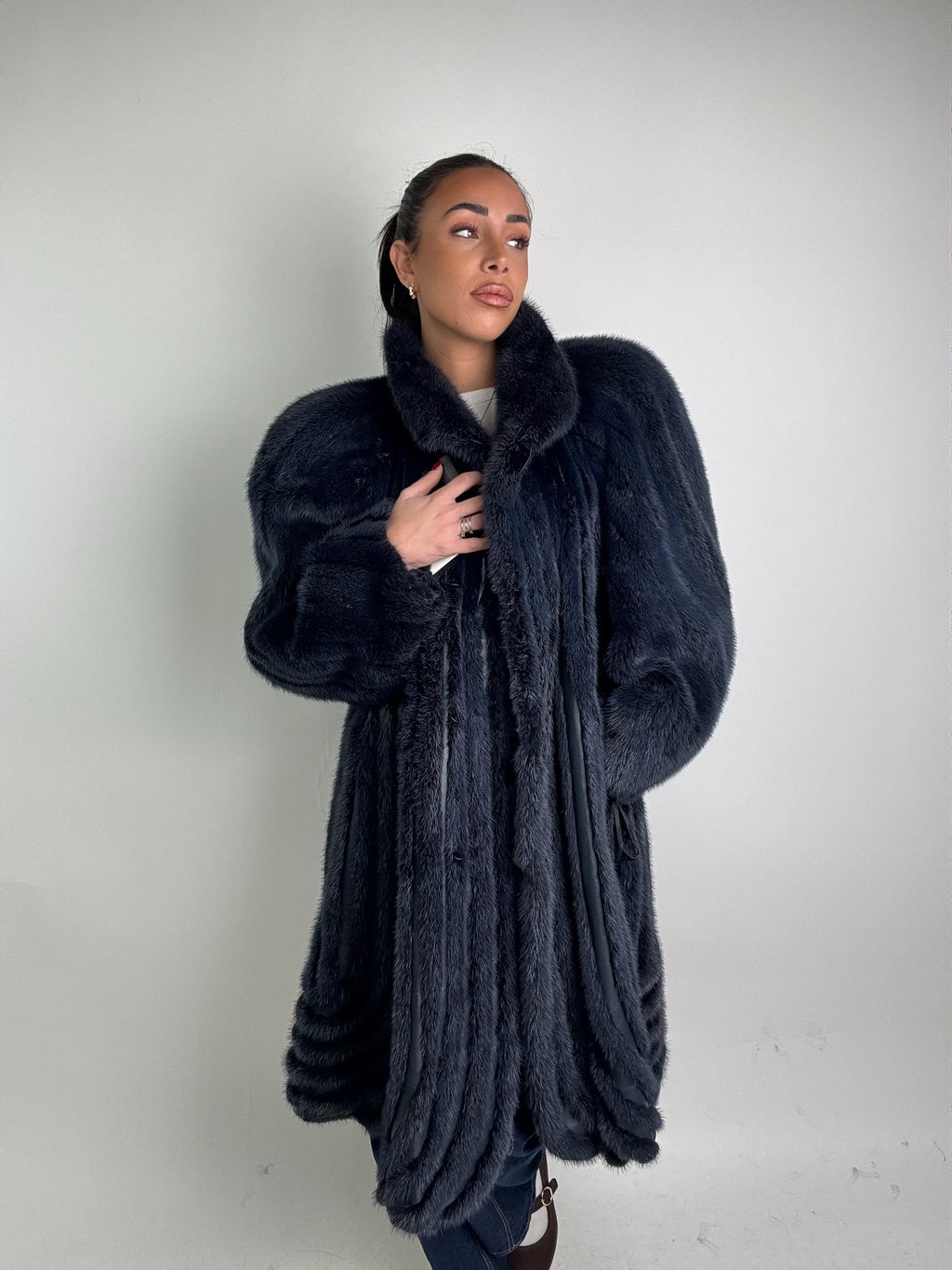 Cappotto in visone N291