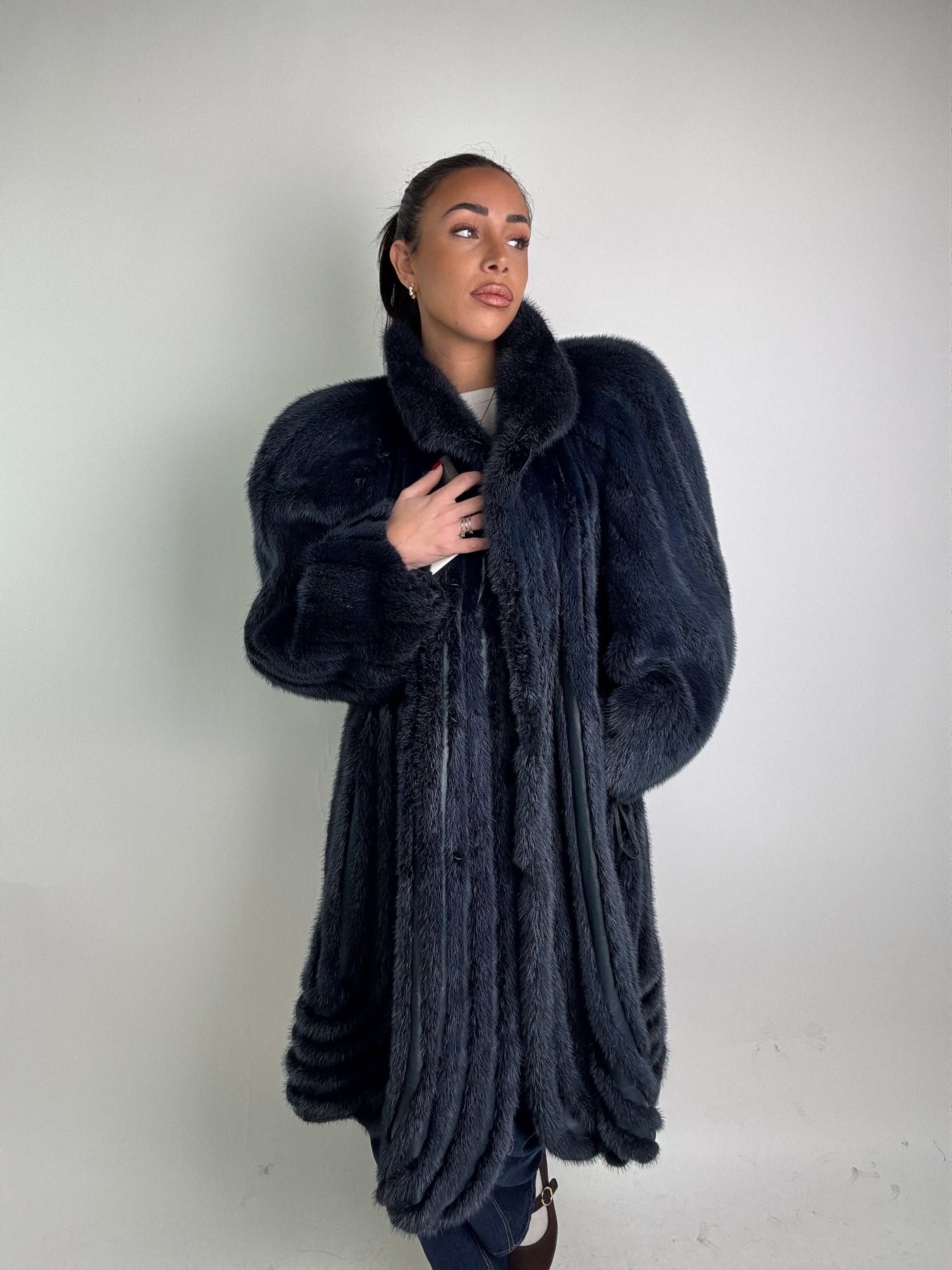 Cappotto in visone N291