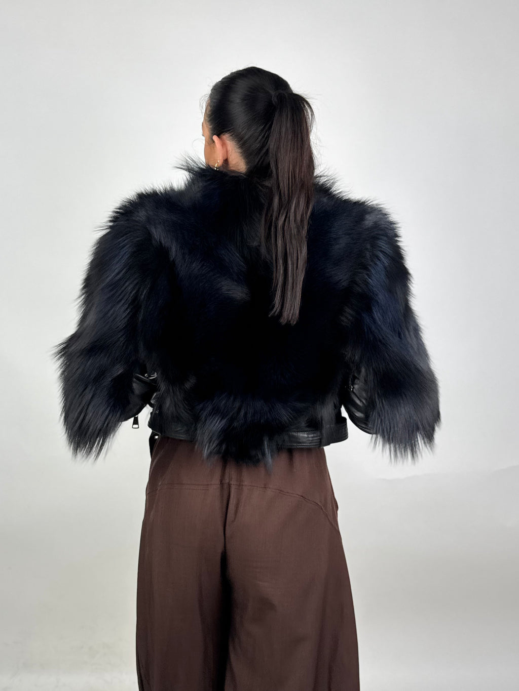 Mink Bomber Jacket