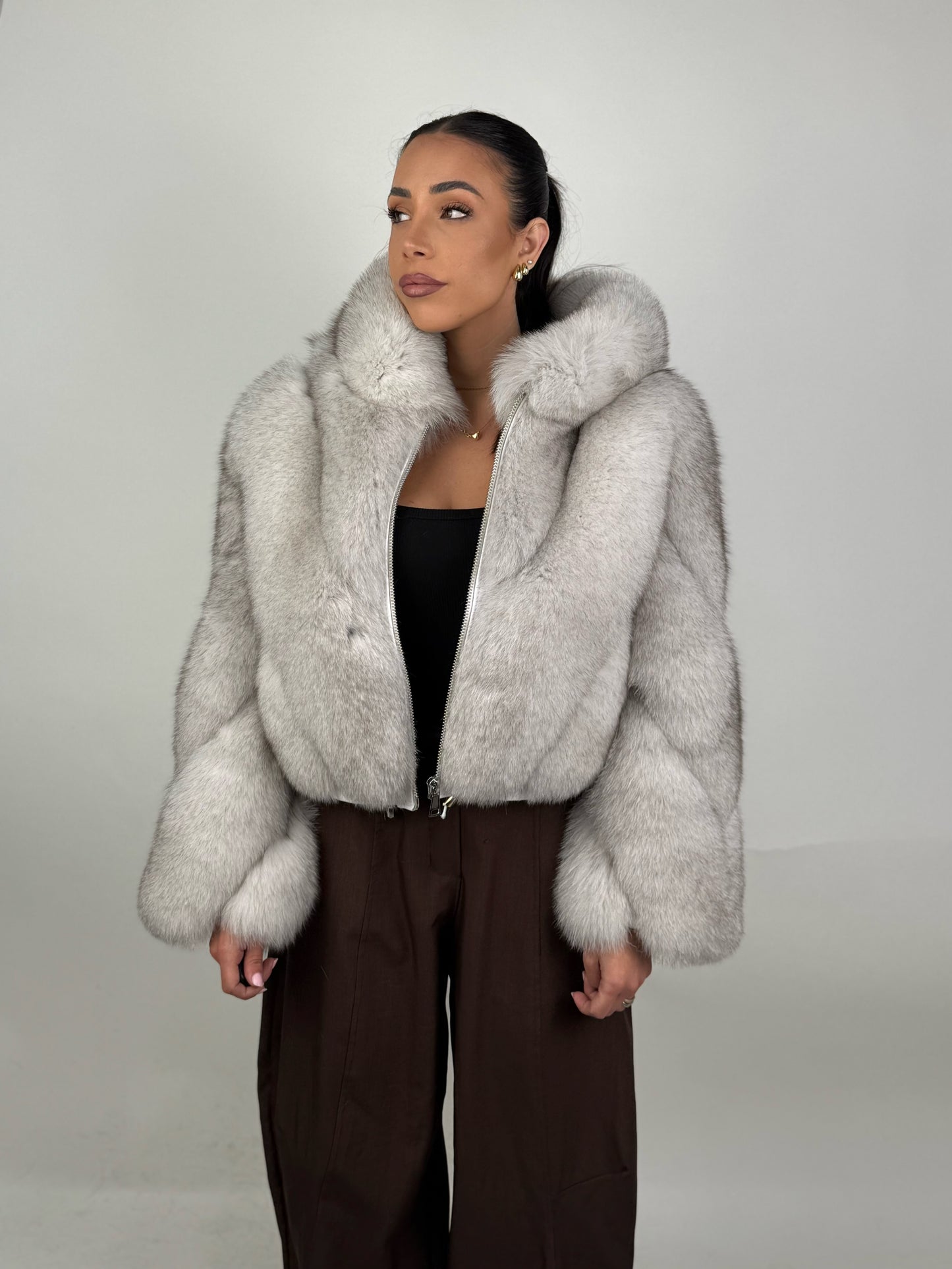 Mink Bomber Jacket