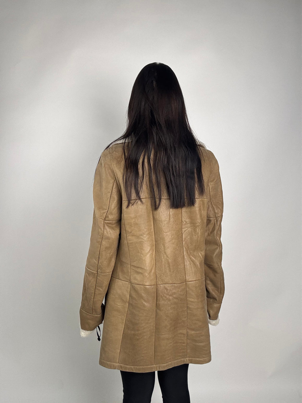 Shearling coat N165