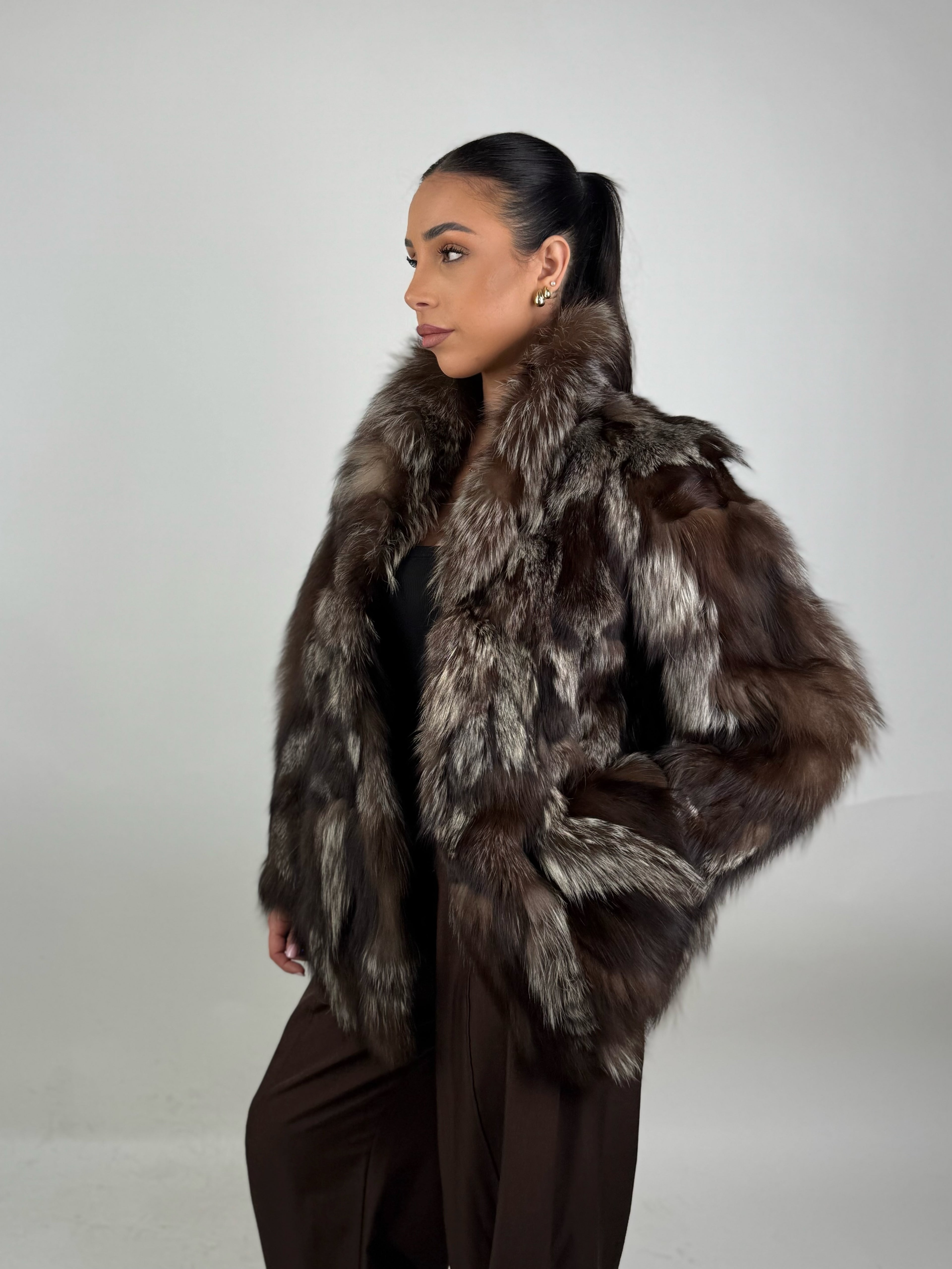 Mink Bomber Jacket