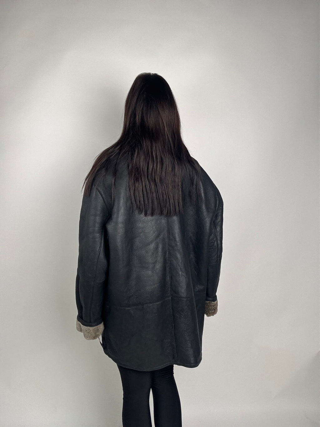 Shearling coat N167