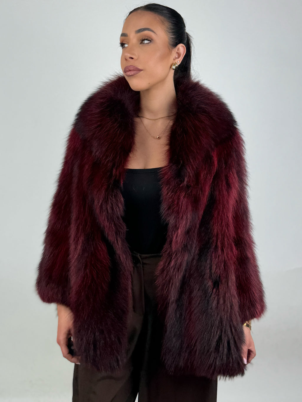 Giacca in volpe N538