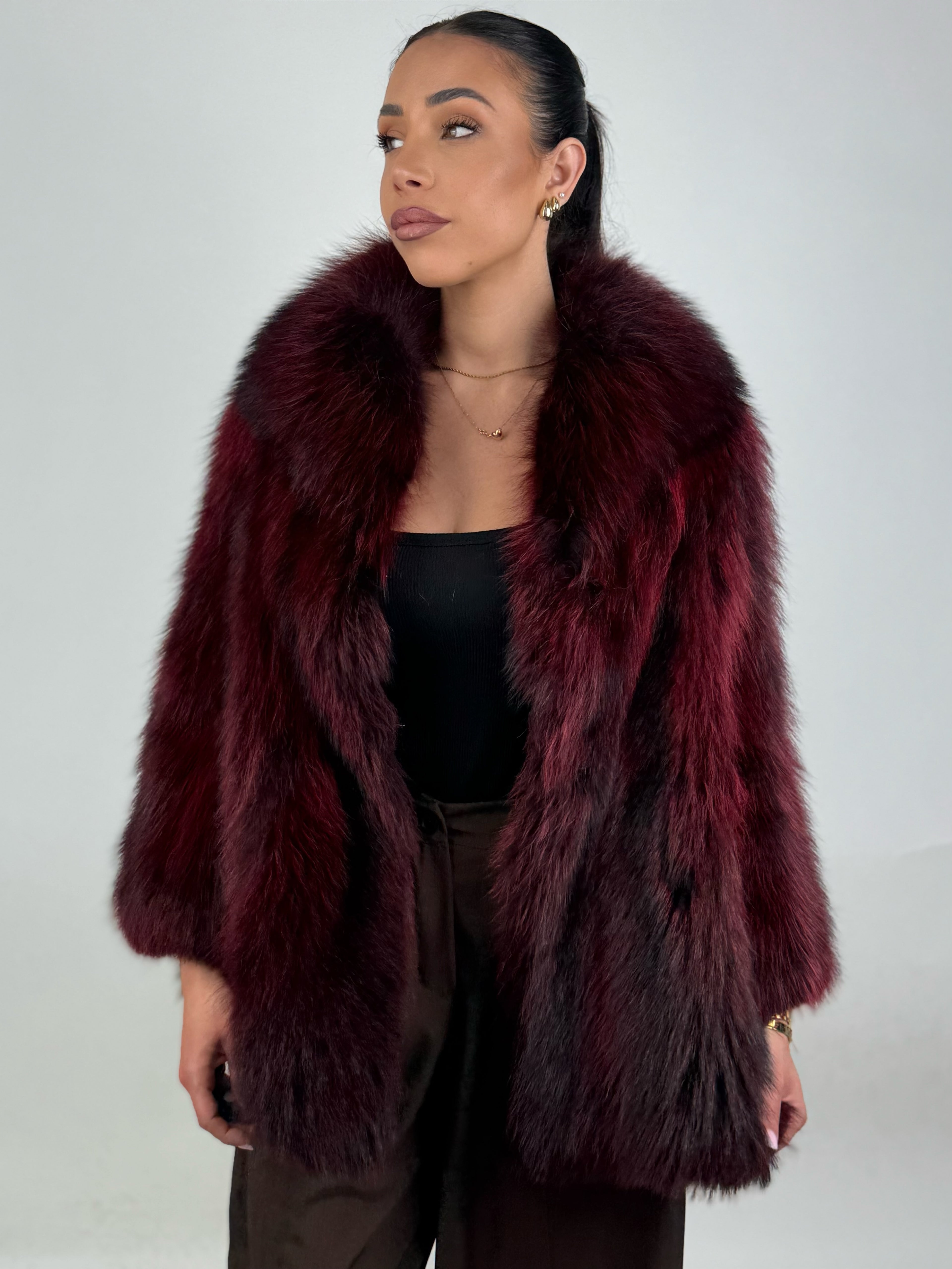Giacca in volpe N538