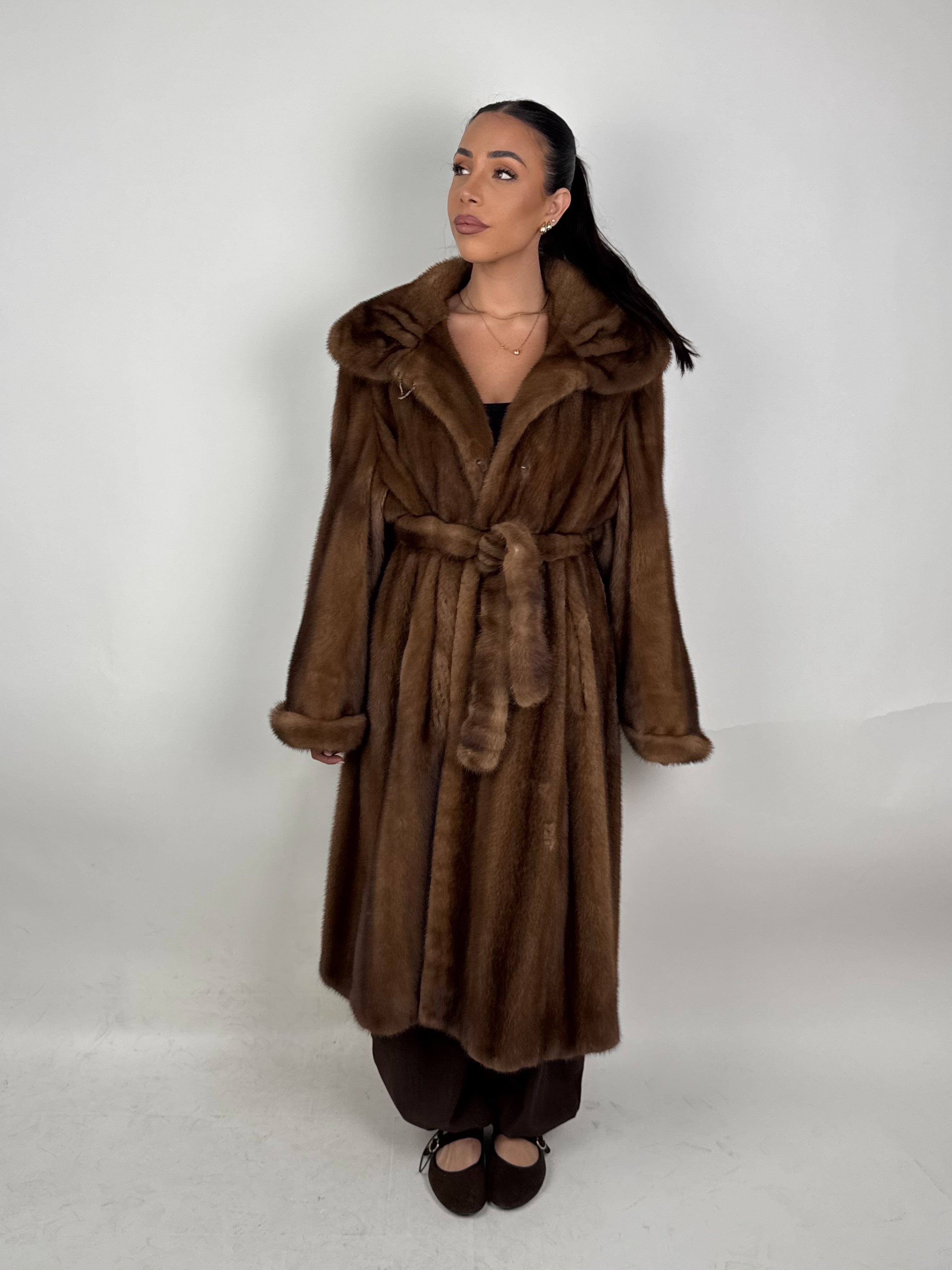 Cappotto in visone N638
