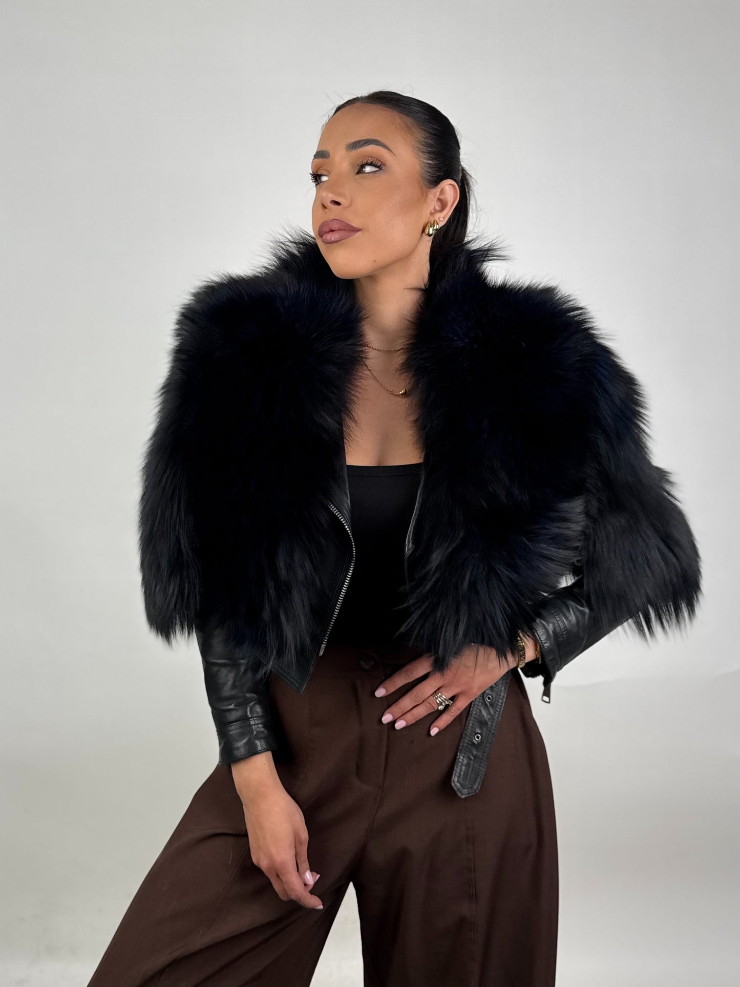 Mink Bomber Jacket