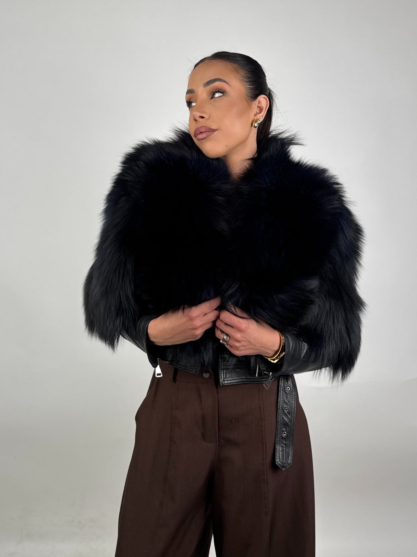 Mink Bomber Jacket