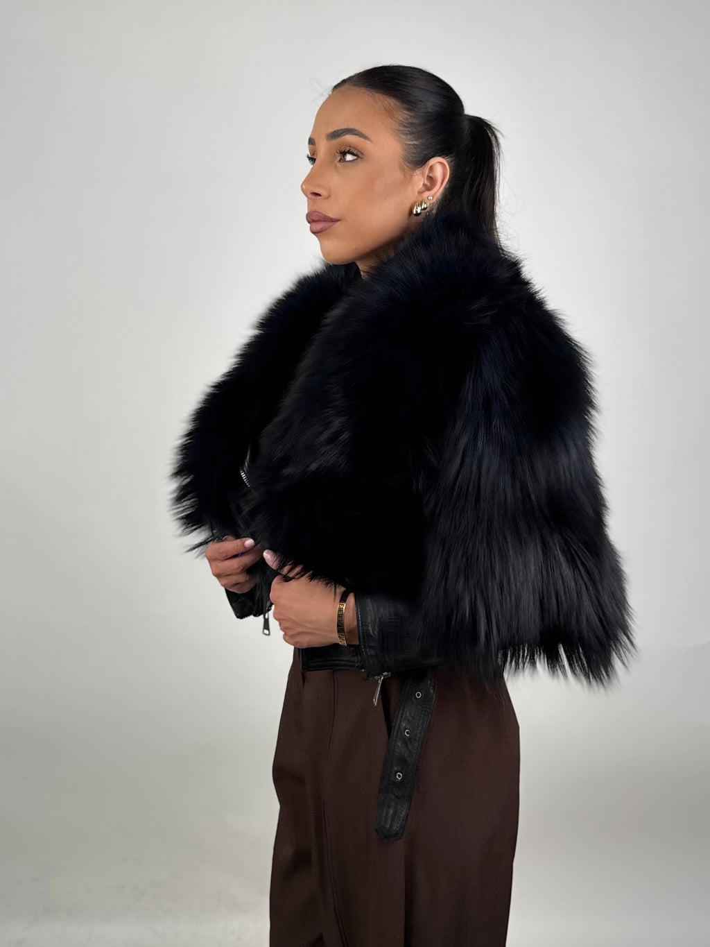 Mink Bomber Jacket