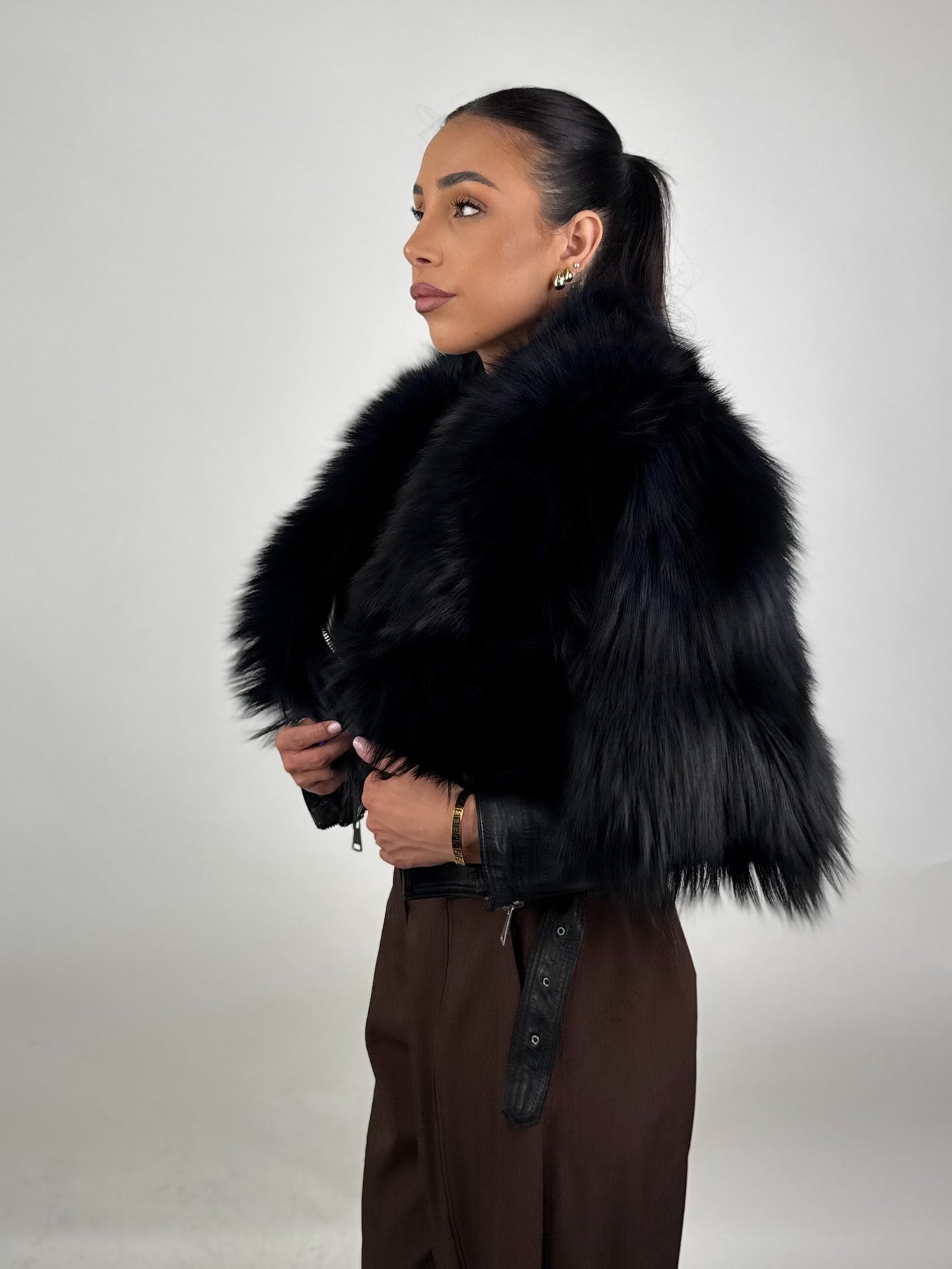Mink Bomber Jacket