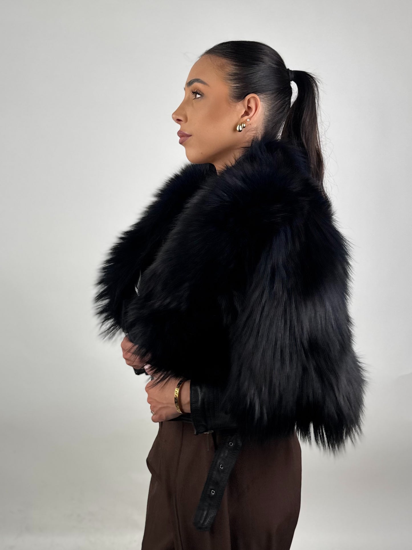 Mink Bomber Jacket