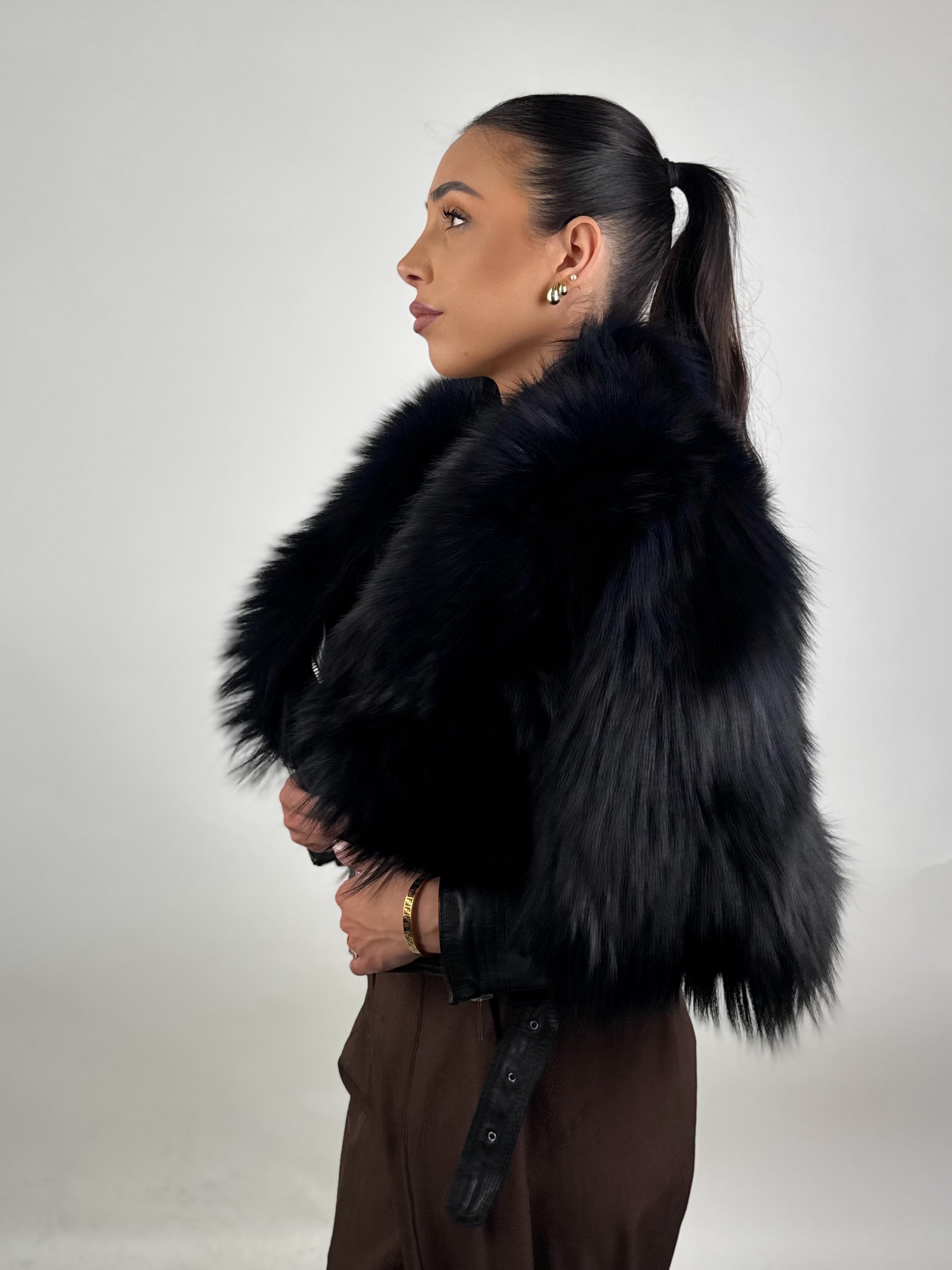 Mink Bomber Jacket
