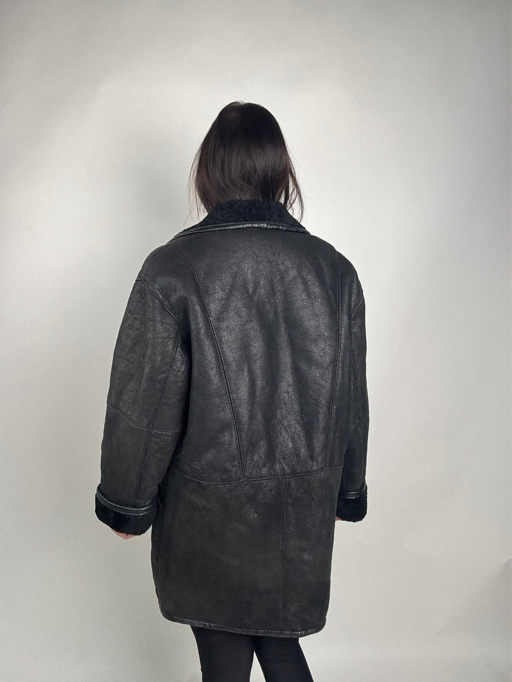 Shearling coat N171