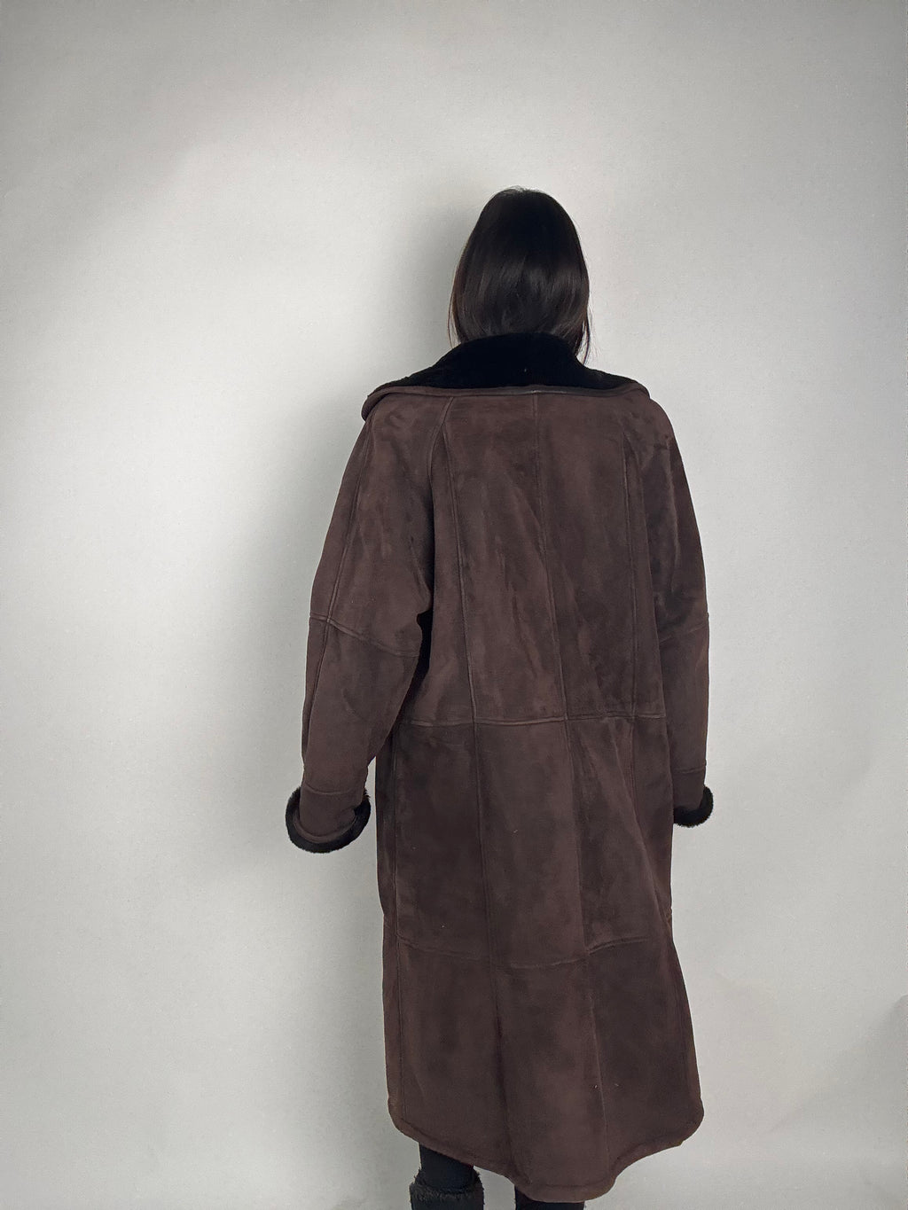 Shearling coat N173