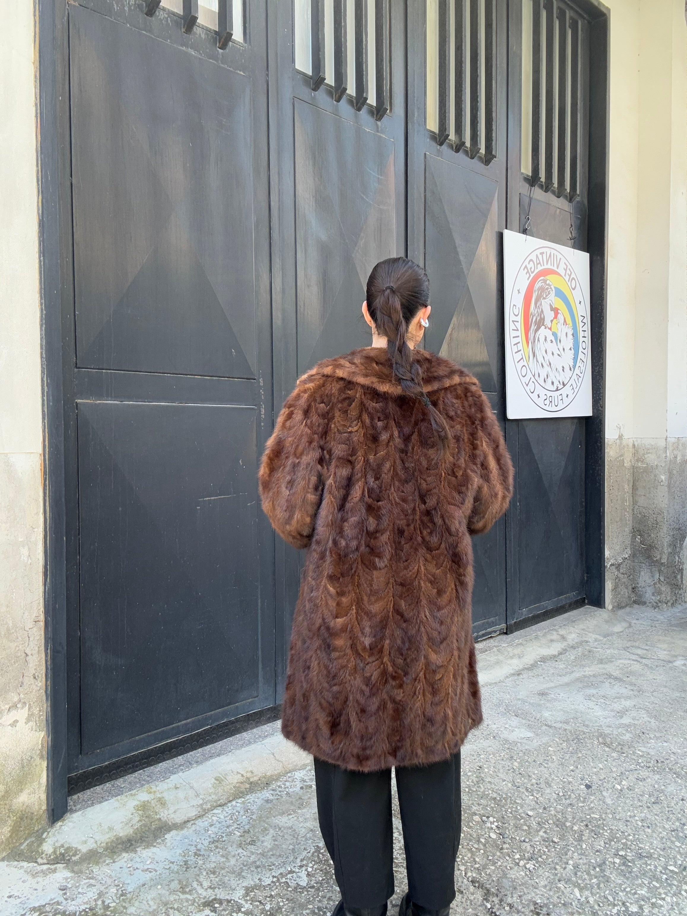 Cappotto in visone