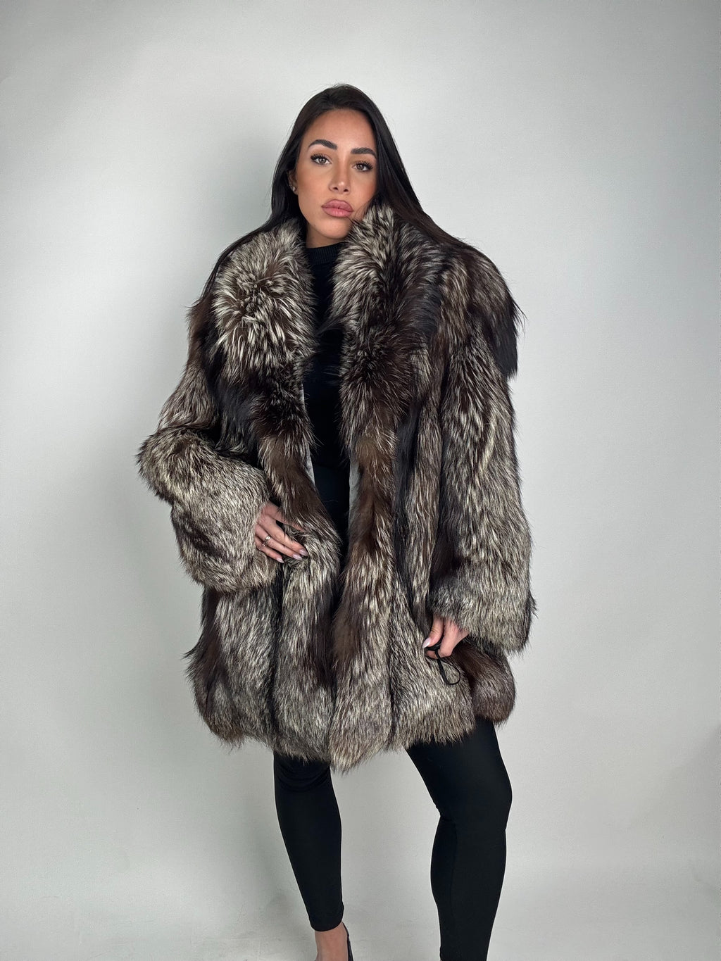 Mink Bomber Jacket