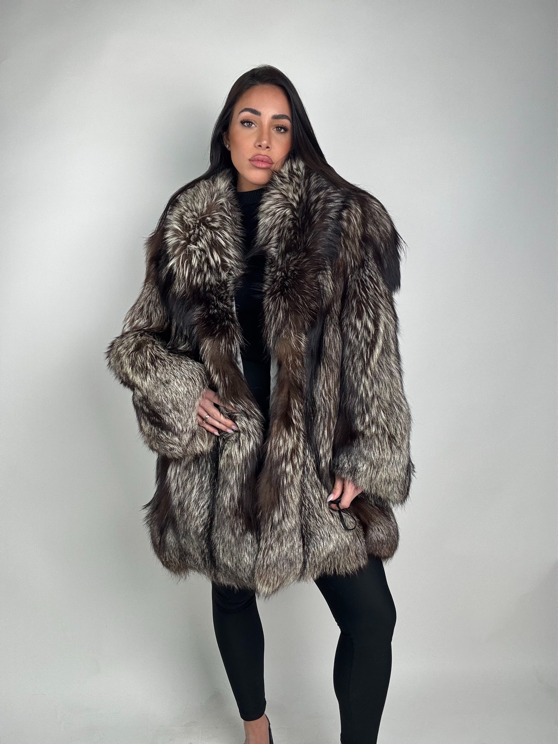 Mink Bomber Jacket