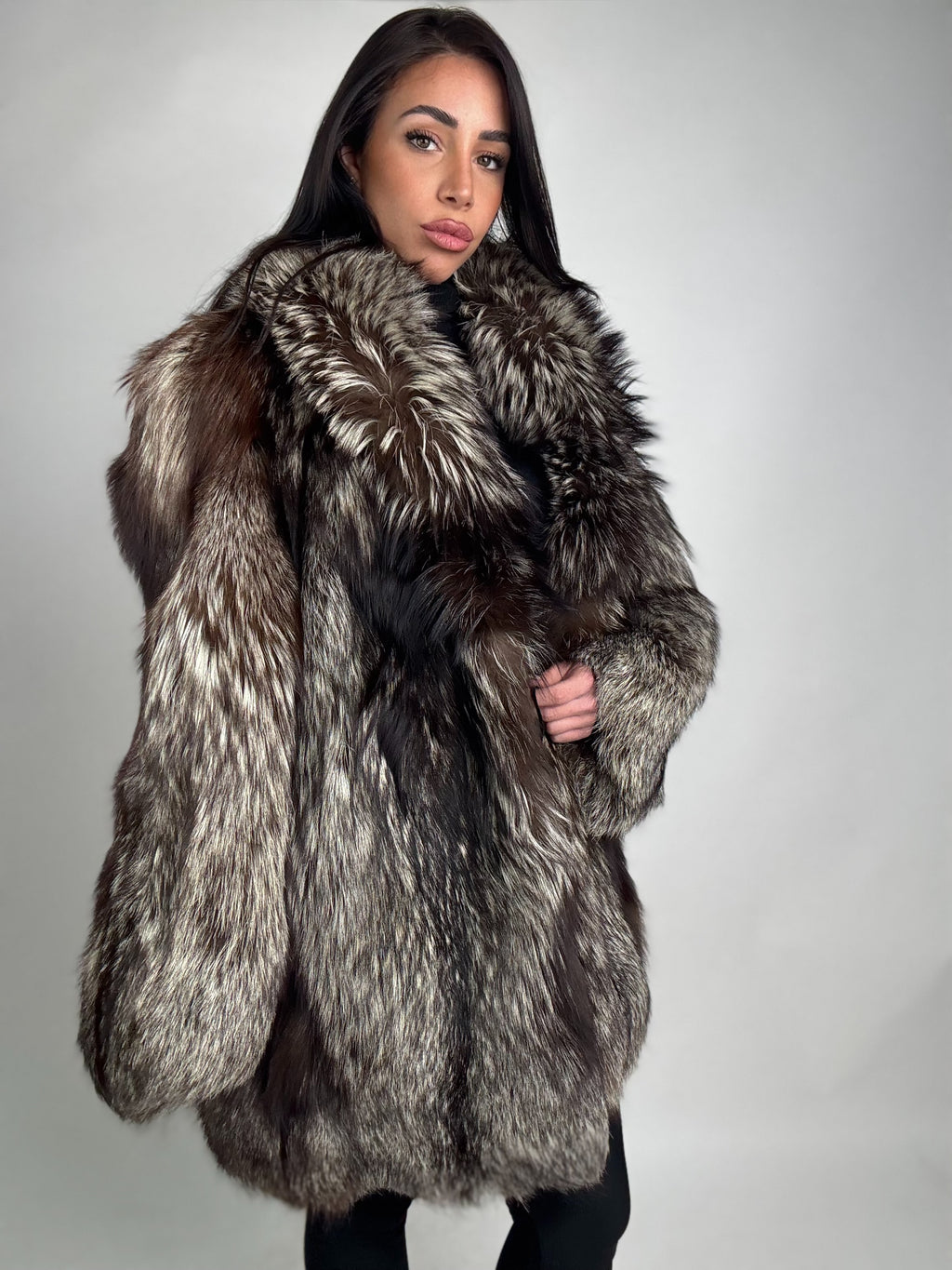Mink Bomber Jacket