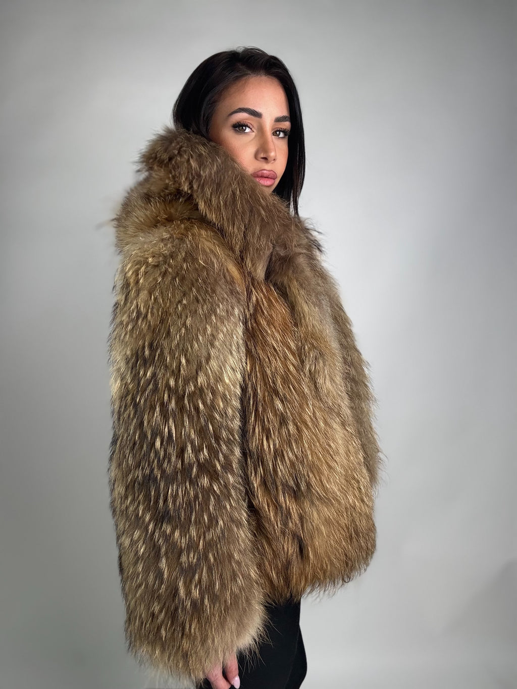 Mink Bomber Jacket