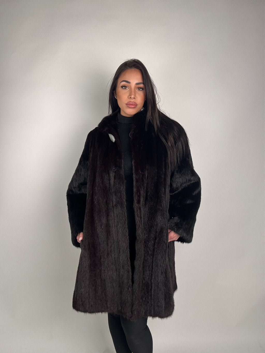 Cappotto in visone N465